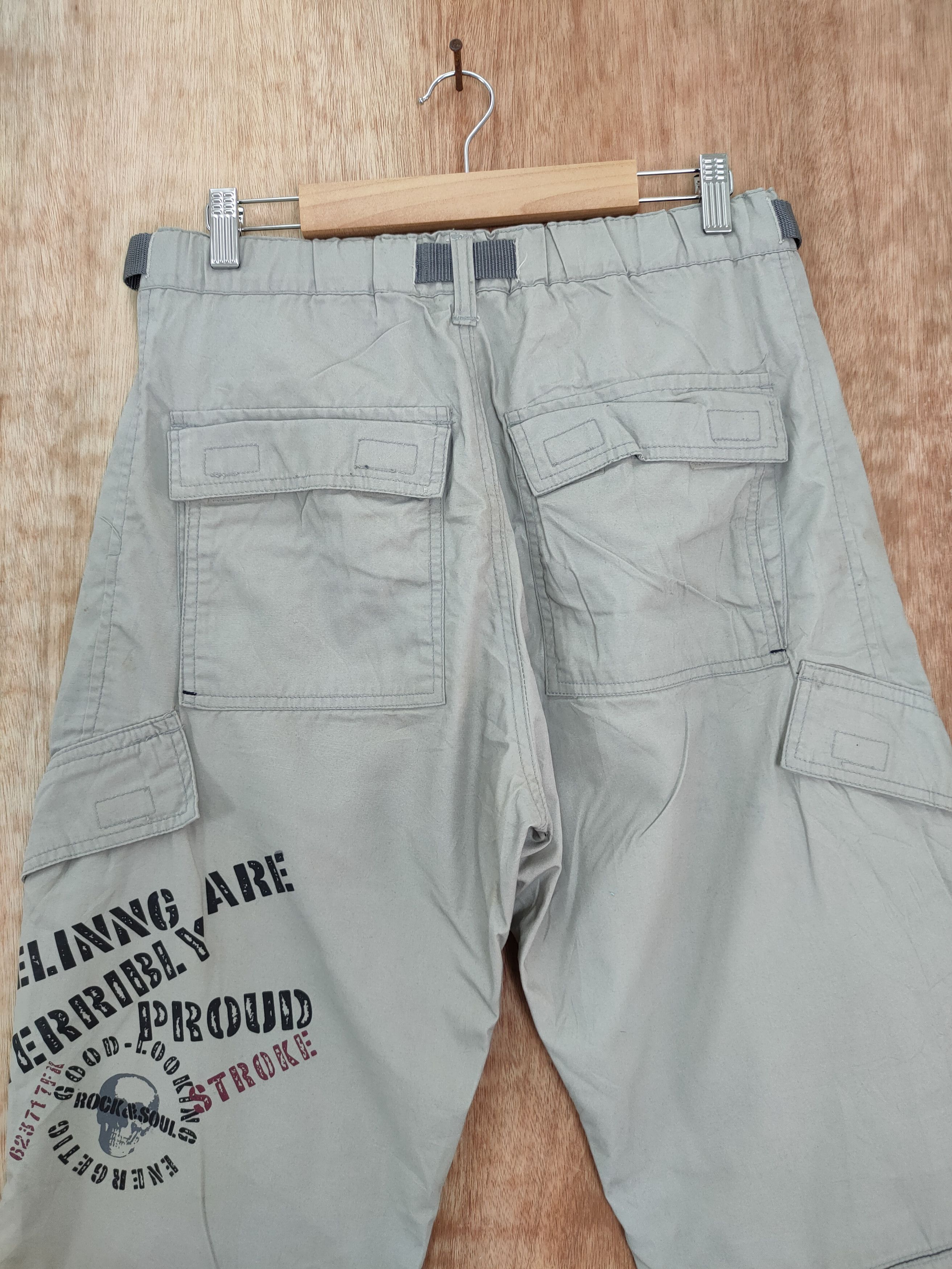 Japanese Brand Rock & Soul track hiking multi pocket pants #4118 Size US 28 / EU 44 - 8 Thumbnail