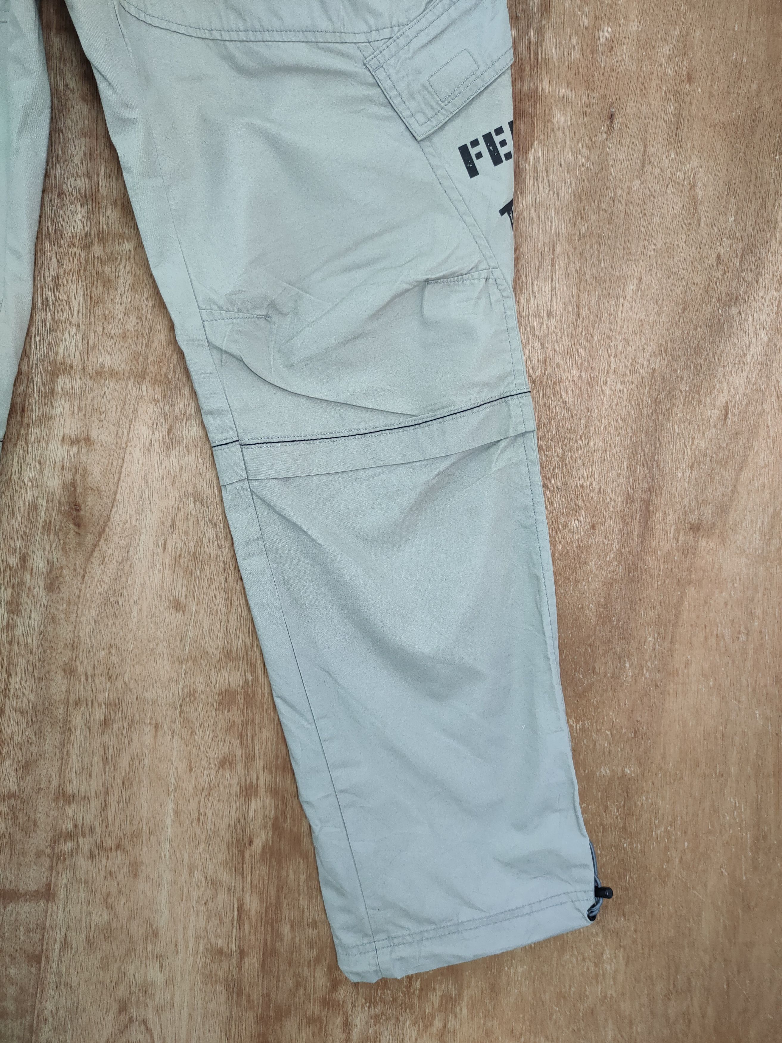 Japanese Brand Rock & Soul track hiking multi pocket pants #4118 Size US 28 / EU 44 - 3 Thumbnail