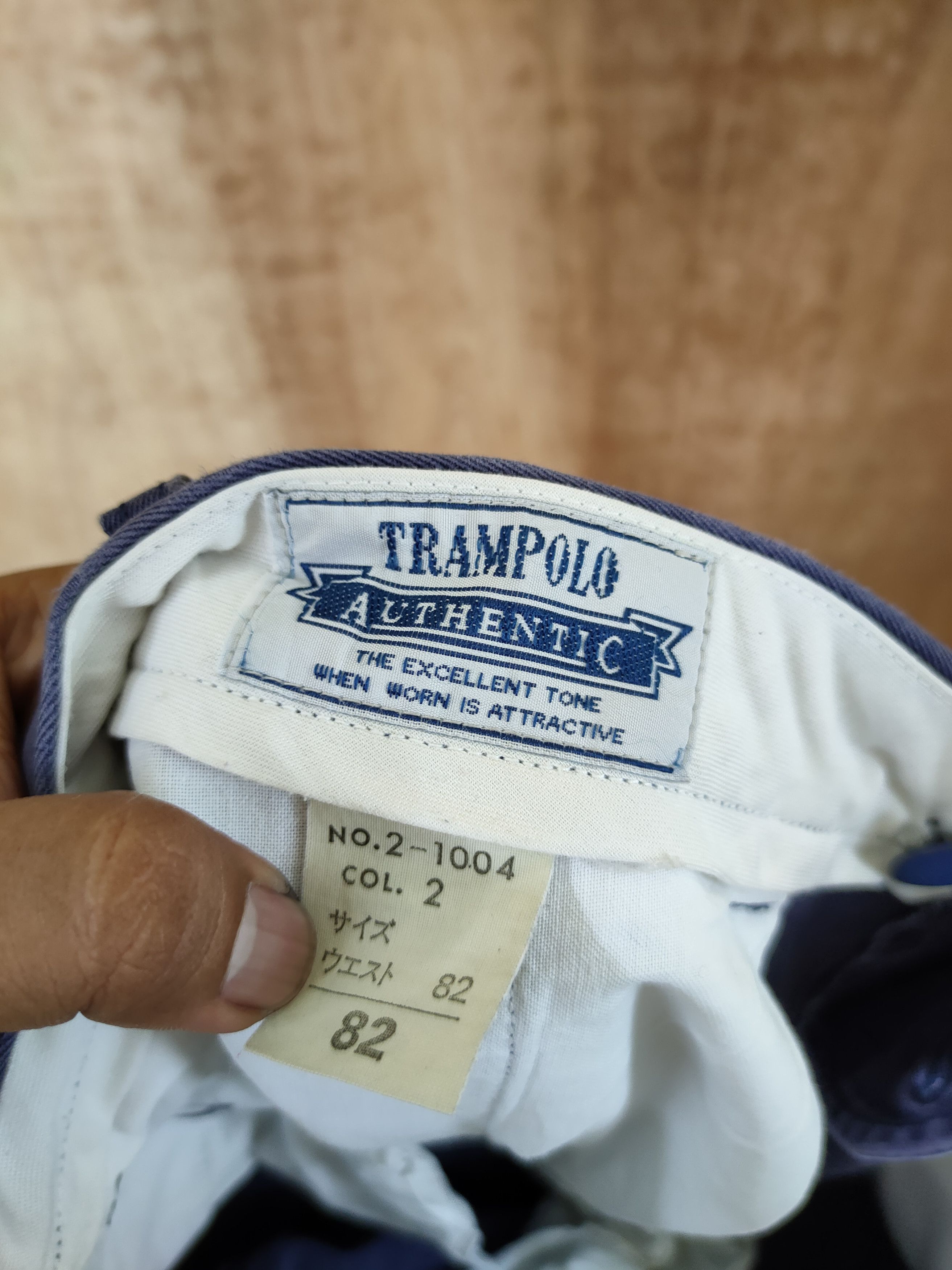 Vintage DL Trampolo faded vintage casual pants #46-301 Size US 31 - 9 Thumbnail