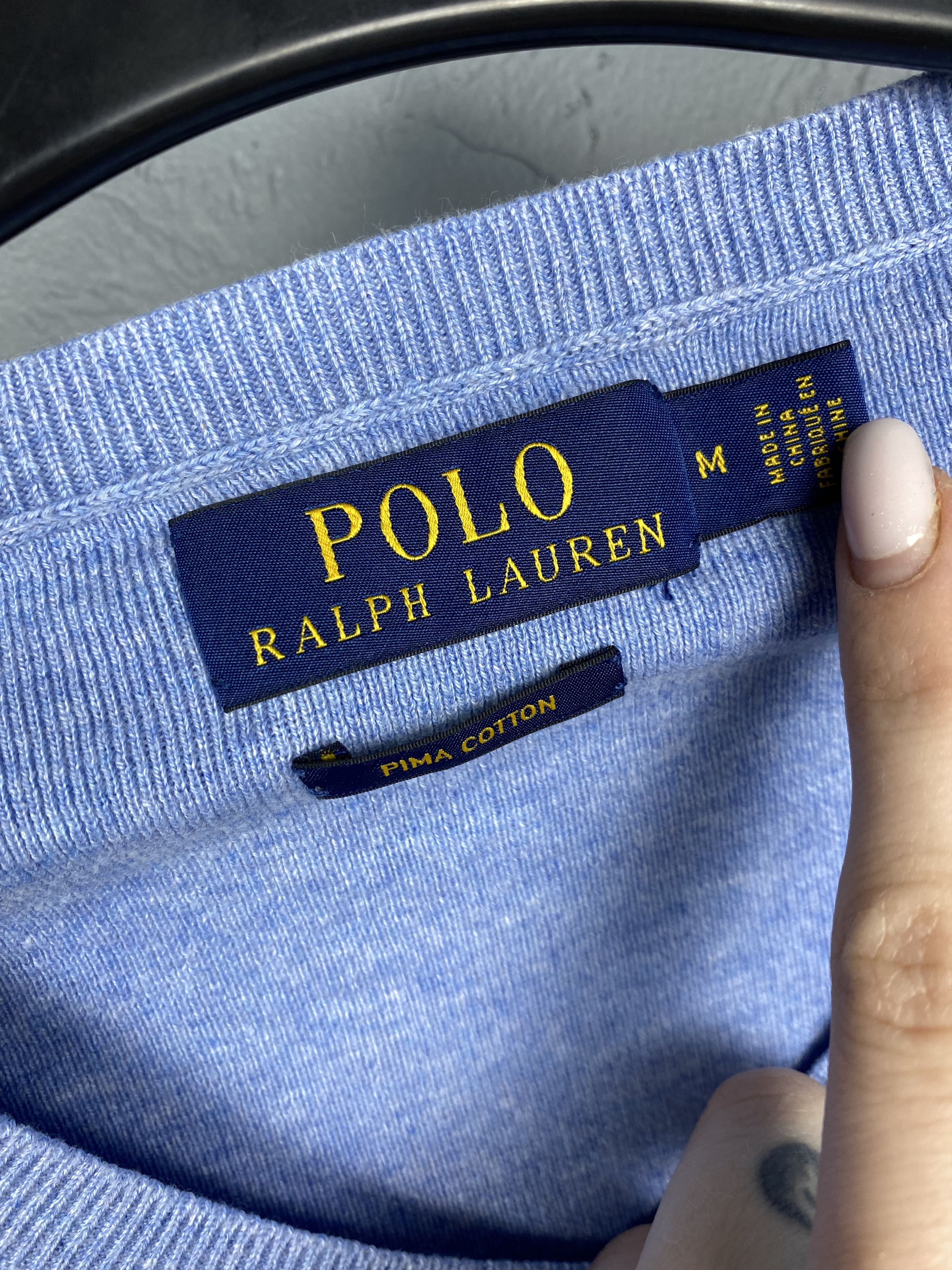 Polo Ralph Lauren × Ralph Lauren × Vintage Polo Ralph Lauren Vintage Mens V-neck Sweater Size US M / EU 48-50 / 2 - 4 Thumbnail