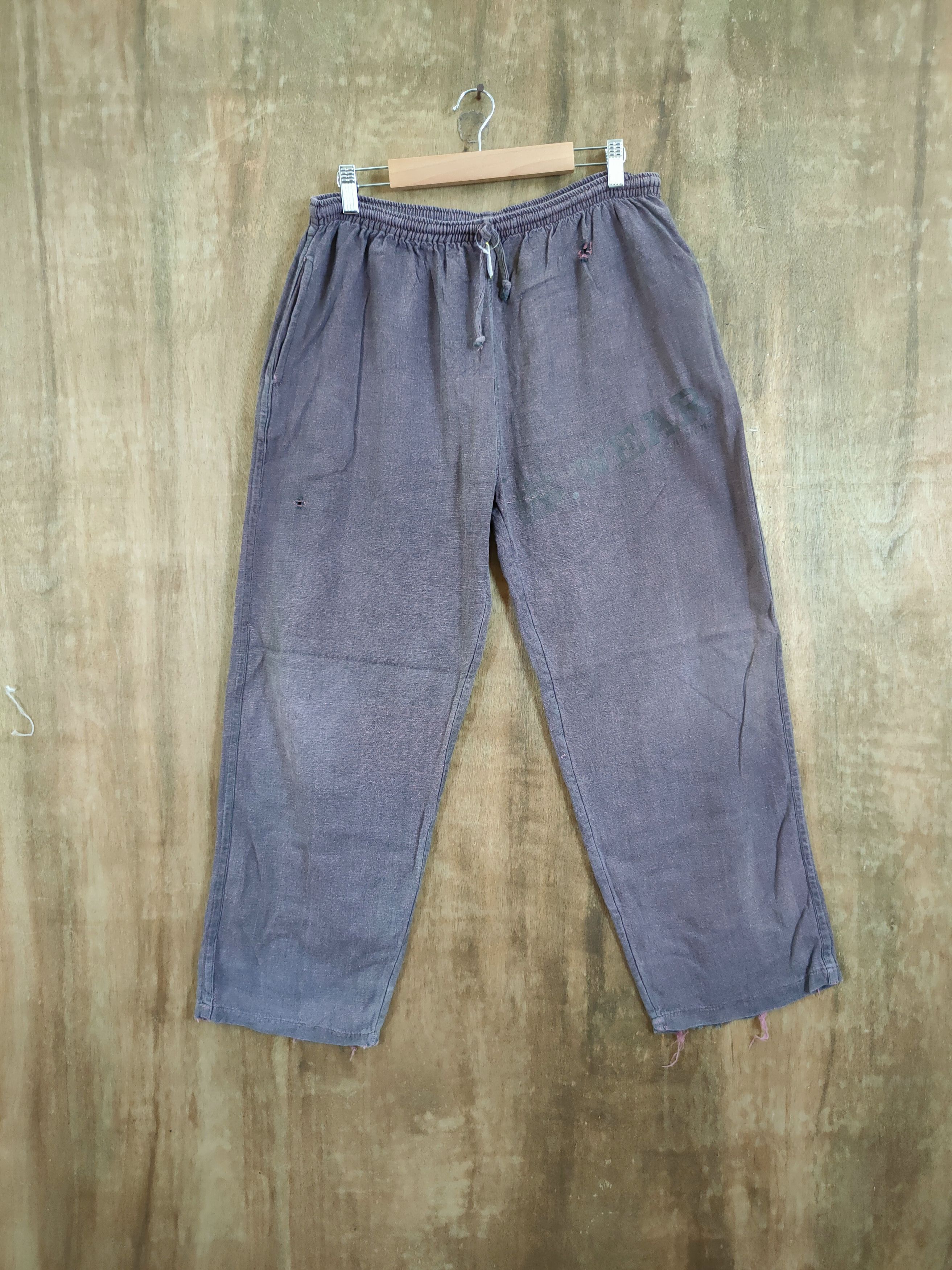 Japanese Brand Japan vintage jogger distressed faded pants #46-713 Size US 30 / EU 46 - 1 Thumbnail