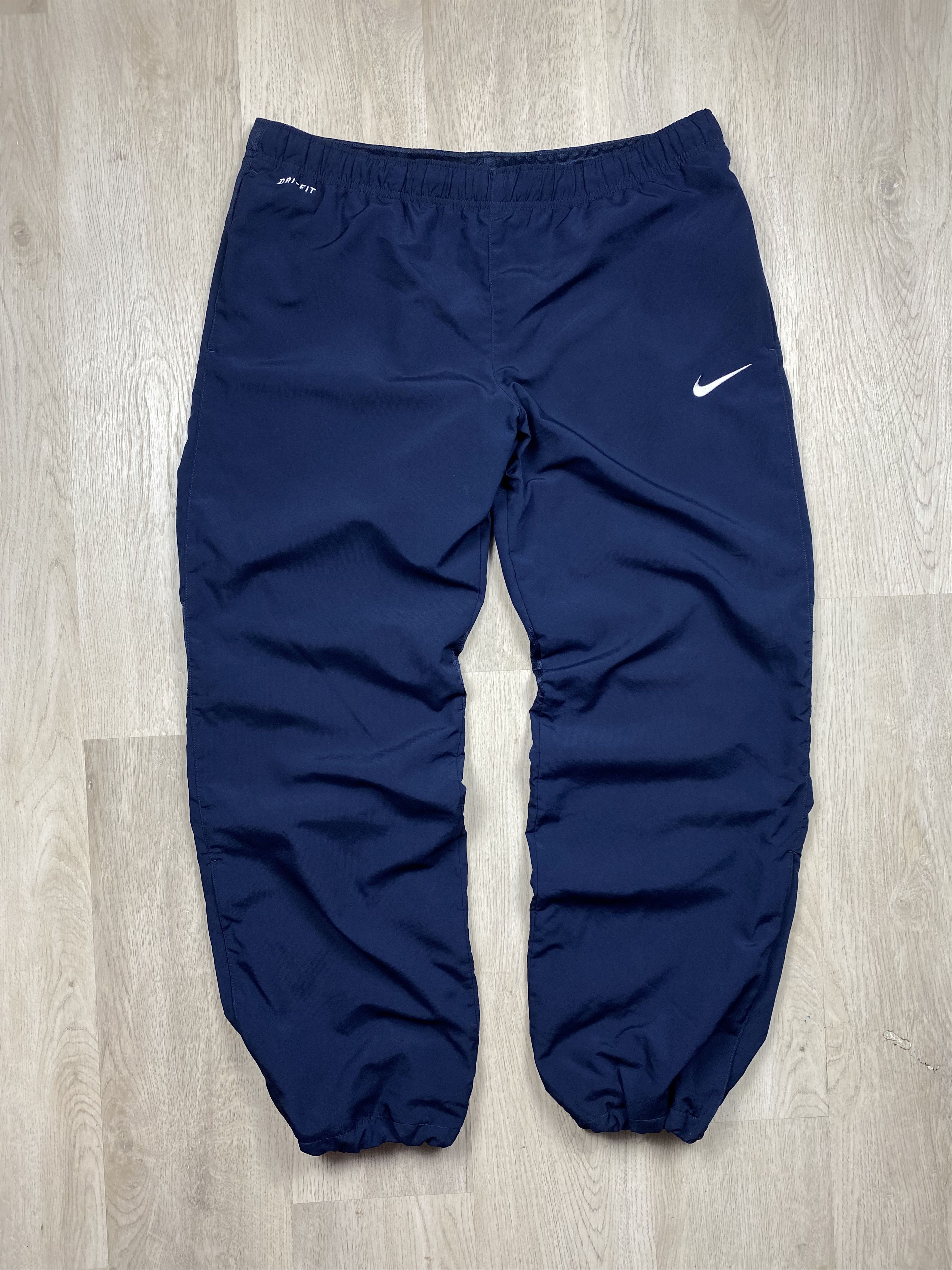 Nike × Vintage Nike Vintage Mens Nylon Baggy Pants Drill style Y2K Size US 34 / EU 50 - 1 Thumbnail