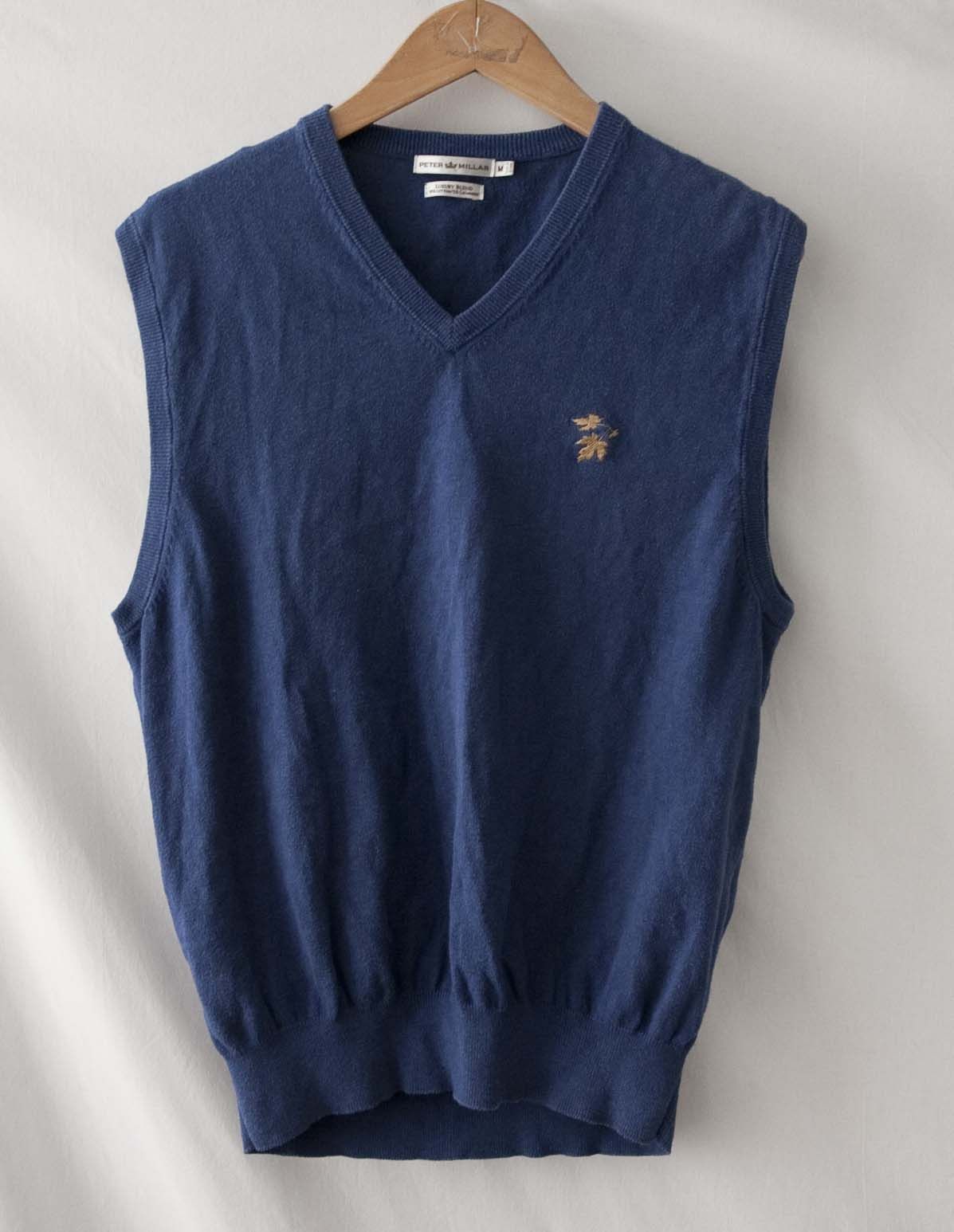 Peter Millar ** Peter Millar Vest Sweater Cotton/ Cashmere Size M Size US M / EU 48-50 / 2 - 2 Thumbnail