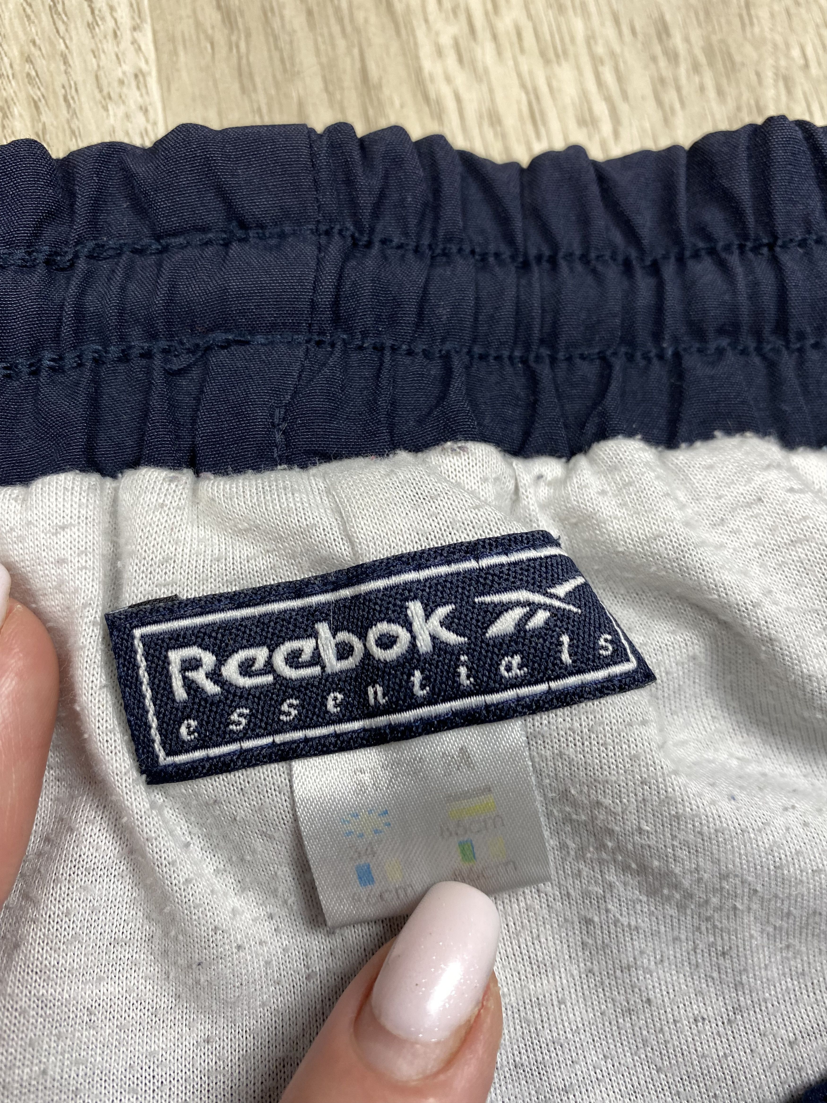 Reebok Reebok Vintage Mens Nylon Track Suit Jacket + Pants Drill Size US 32 / EU 48 - 15 Thumbnail