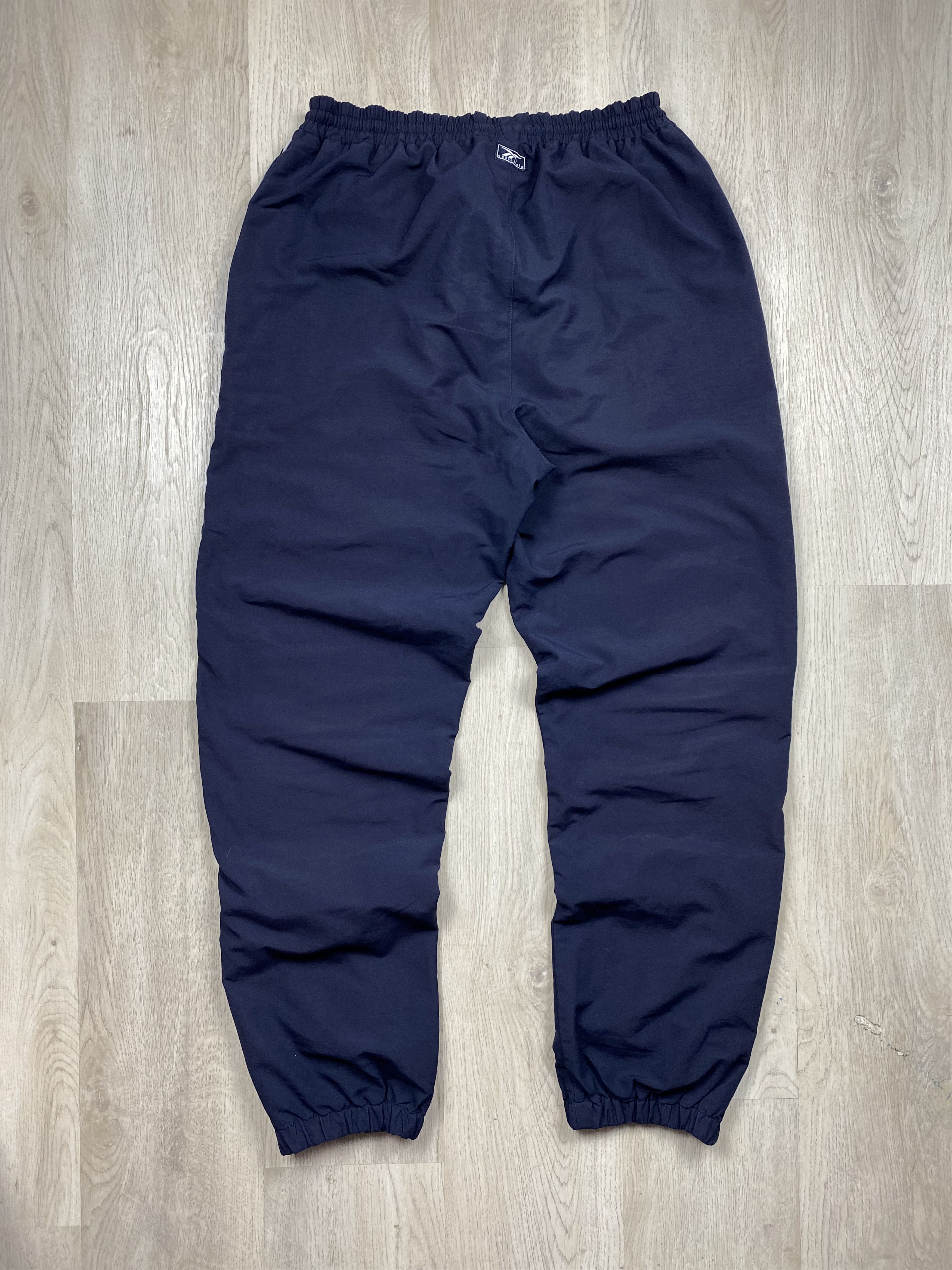 Reebok Reebok Vintage Mens Nylon Track Suit Jacket + Pants Drill Size US 32 / EU 48 - 16 Thumbnail