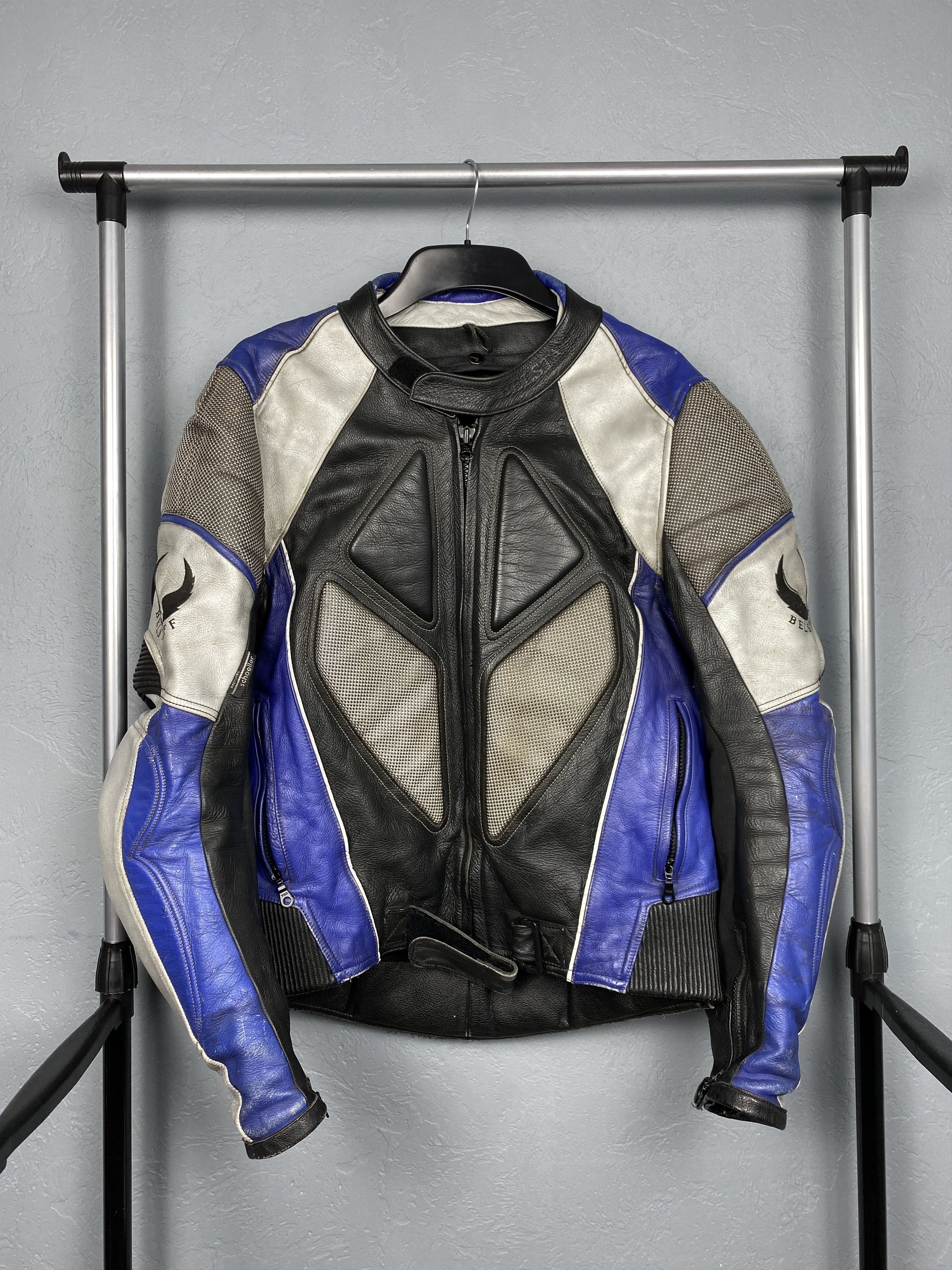 Belstaff Belstaff Dark Knight Leather Jacket sz L 003542