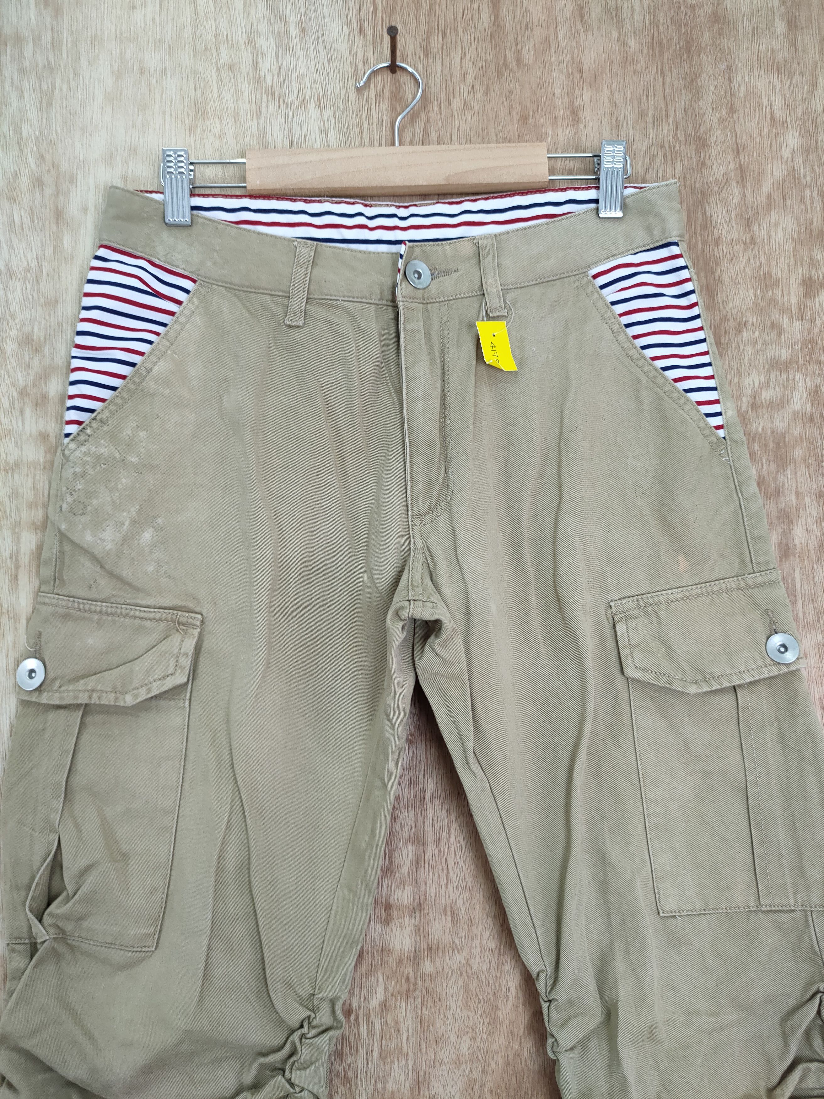 Japanese Brand × Vintage Japan Art spring cropped tactical cargo pants #4178 Size US 29 - 4 Thumbnail