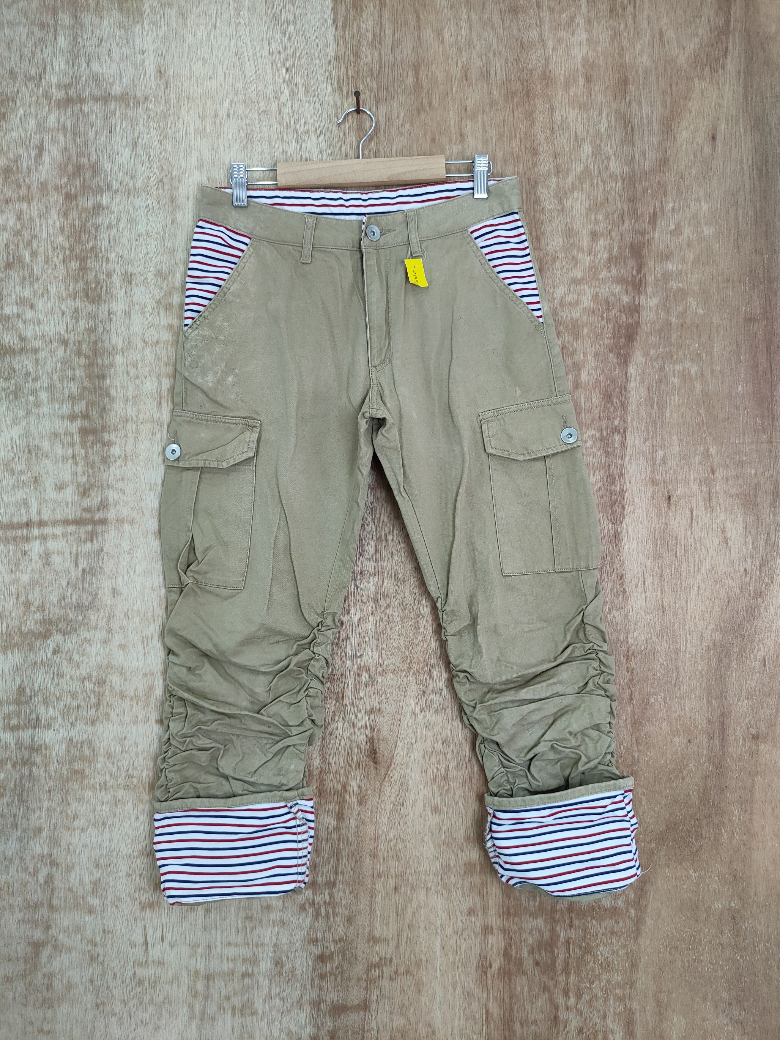 Japanese Brand × Vintage Japan Art spring cropped tactical cargo pants #4178 Size US 29 - 1 Thumbnail