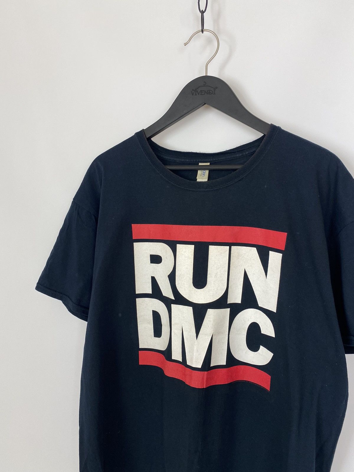 Band Tees × RUN DMC × Rap Tees 2010 Run DMC Rap Band T-Shirt Size US XL / EU 56 / 4 - 2 Thumbnail
