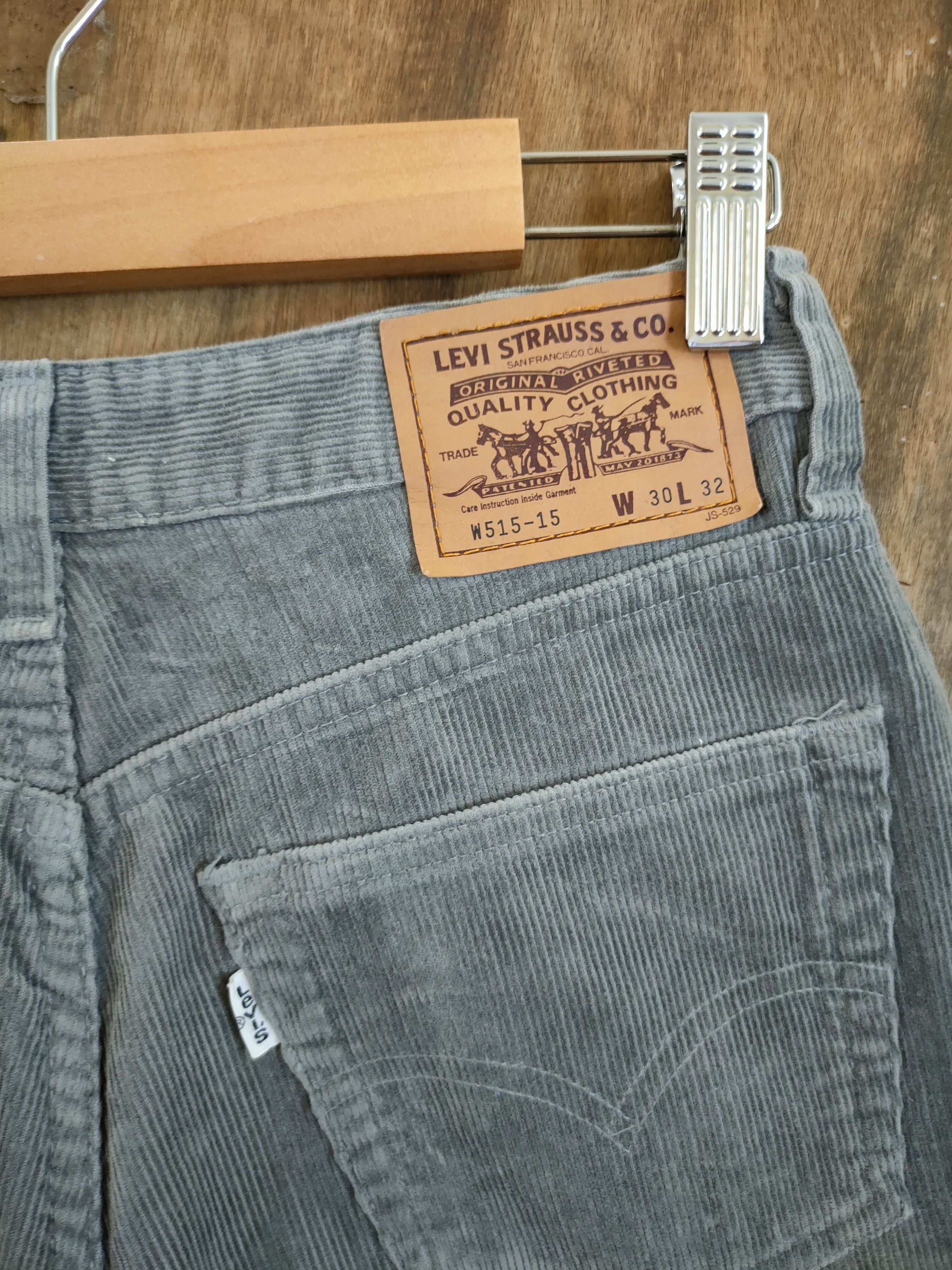 Levi's 515 corduroy Levis vintage japan cargo pants #46-705 Size US 29 - 7 Thumbnail