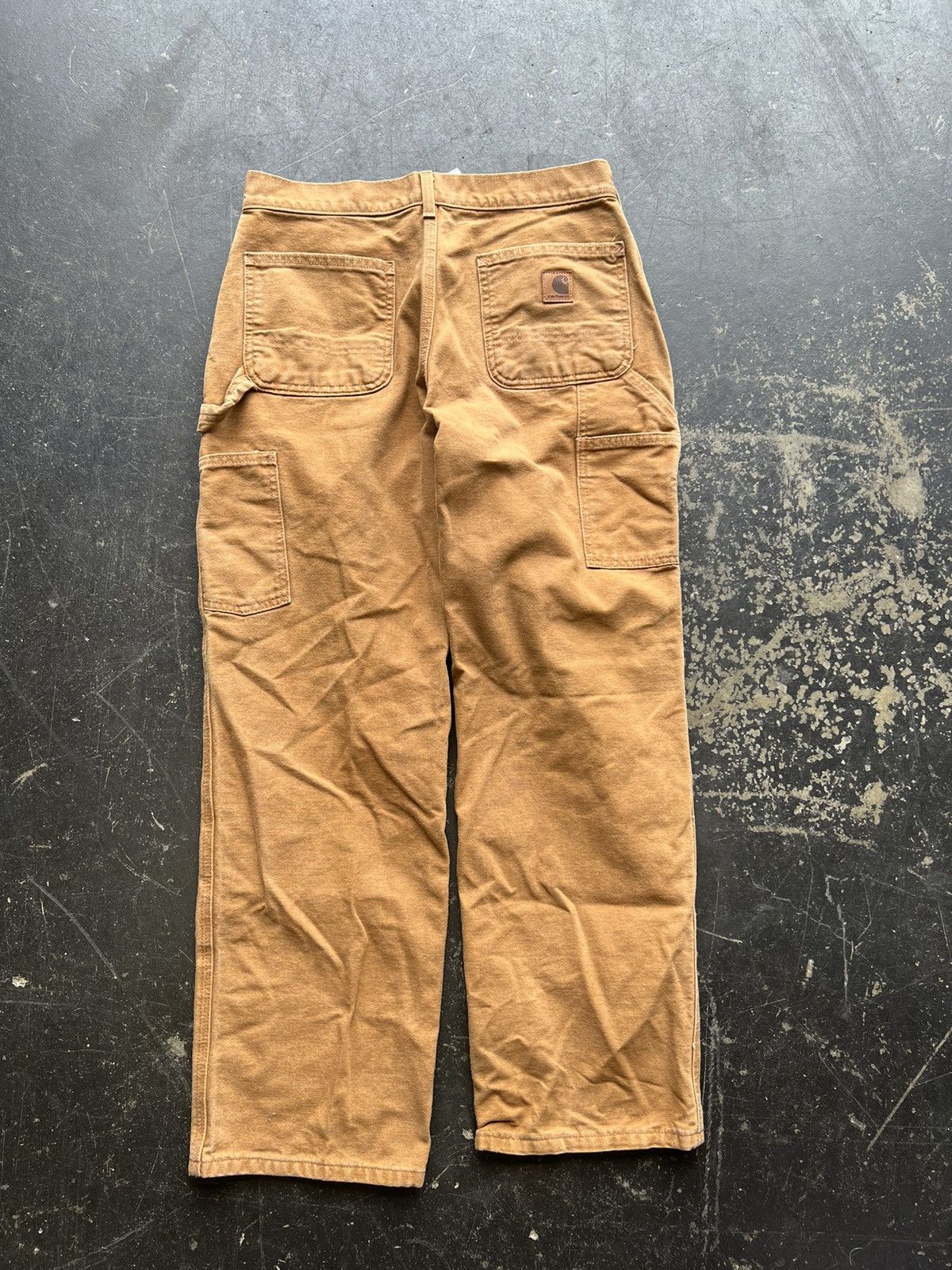Carhartt × Vintage CARHARTT TAN CARGO WORK PANTS SIZE 30x30 Size US 30 / EU 46 - 9 Thumbnail