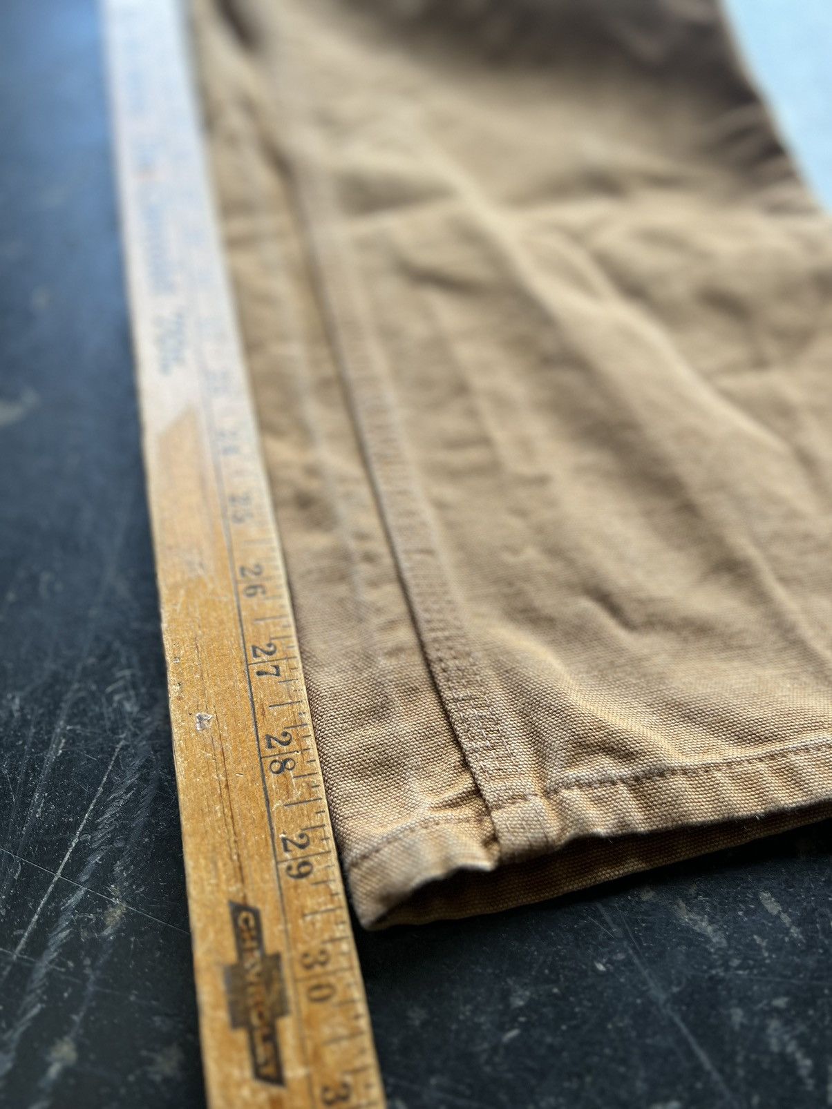 Carhartt × Vintage CARHARTT TAN CARGO WORK PANTS SIZE 30x30 Size US 30 / EU 46 - 5 Thumbnail