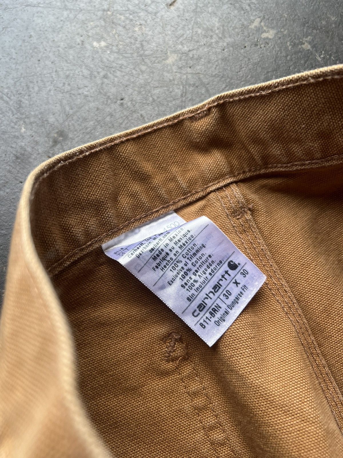 Carhartt × Vintage CARHARTT TAN CARGO WORK PANTS SIZE 30x30 Size US 30 / EU 46 - 3 Thumbnail
