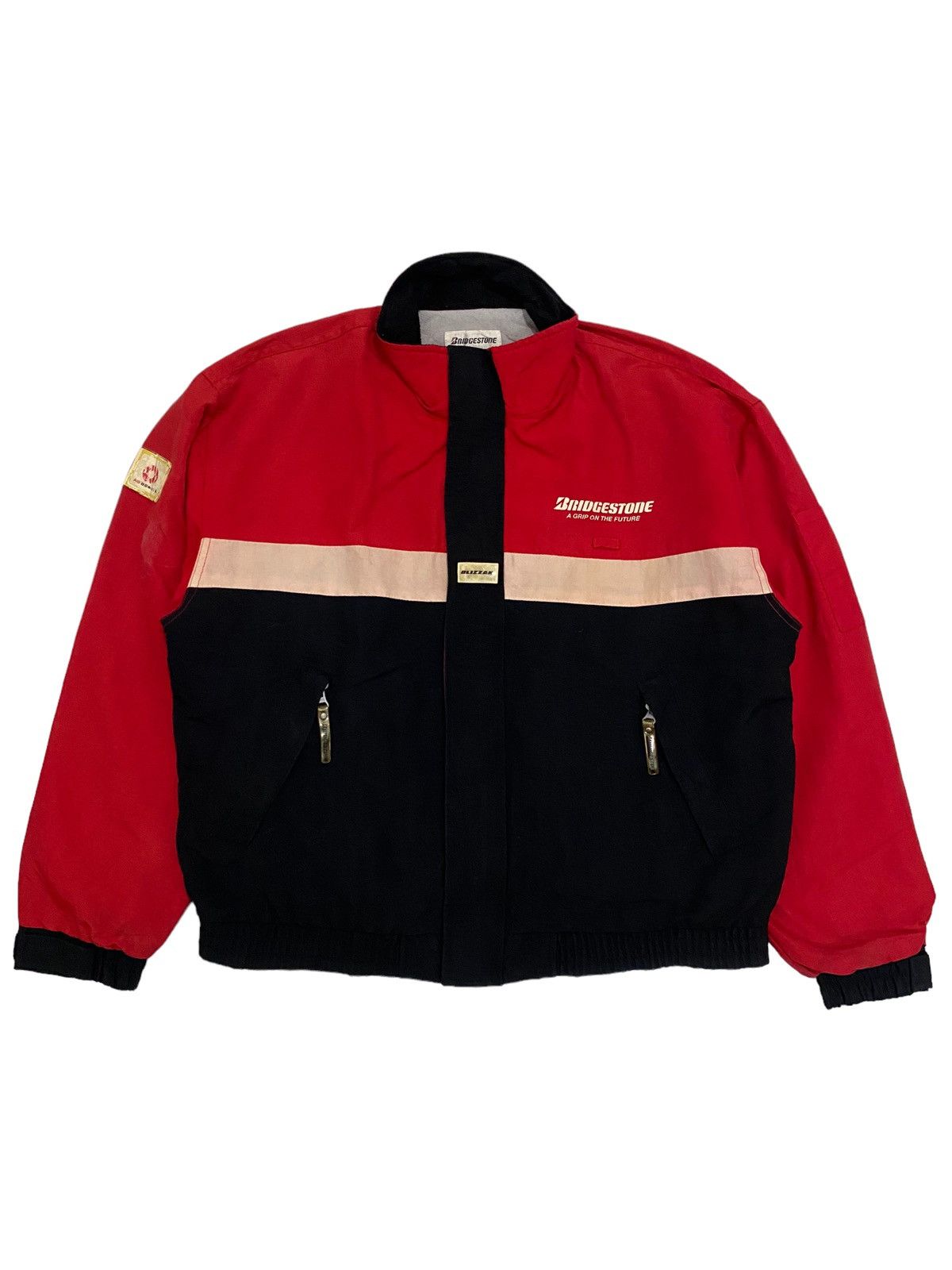 Japanese Brand × Vintage Bridgestone Blizzak Racing Jacket Size US M / EU 48-50 / 2 - 2 Thumbnail