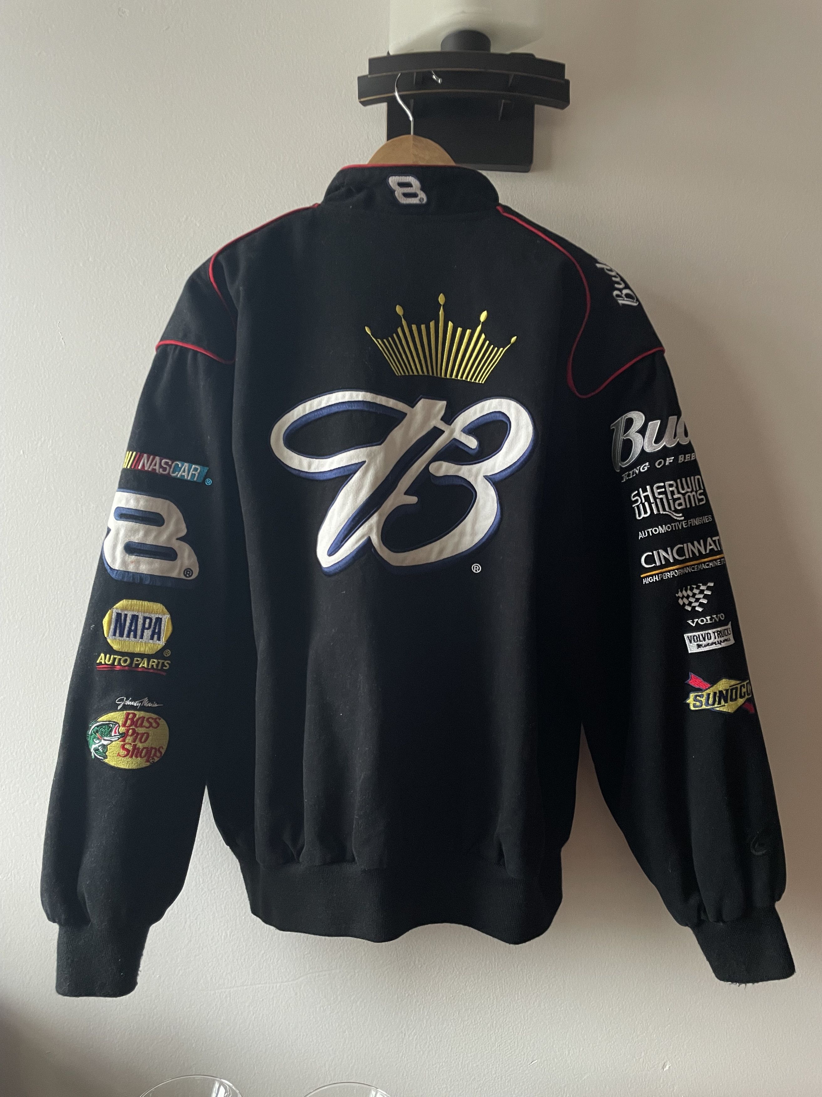 Vintage Dale Earnhardt Jr. outlets Nascar King of Beers Jacket. Size M - Racing Collecti