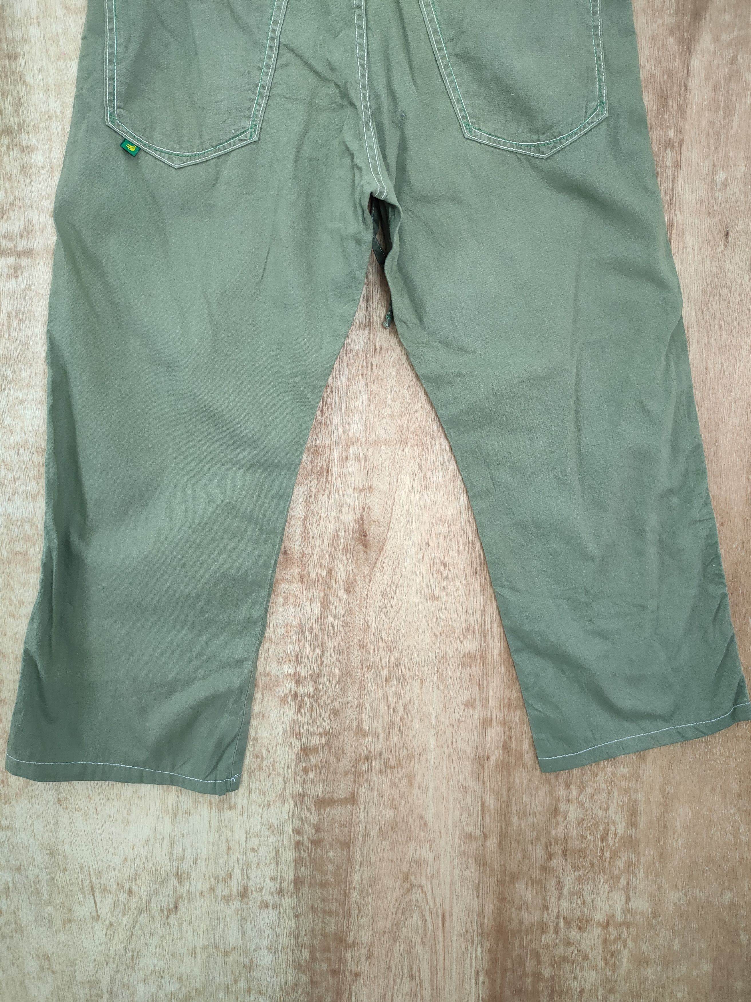 Edwin DL Edwin green japan cropped cargo multi pocket pants #817 Size US 35 - 8 Thumbnail