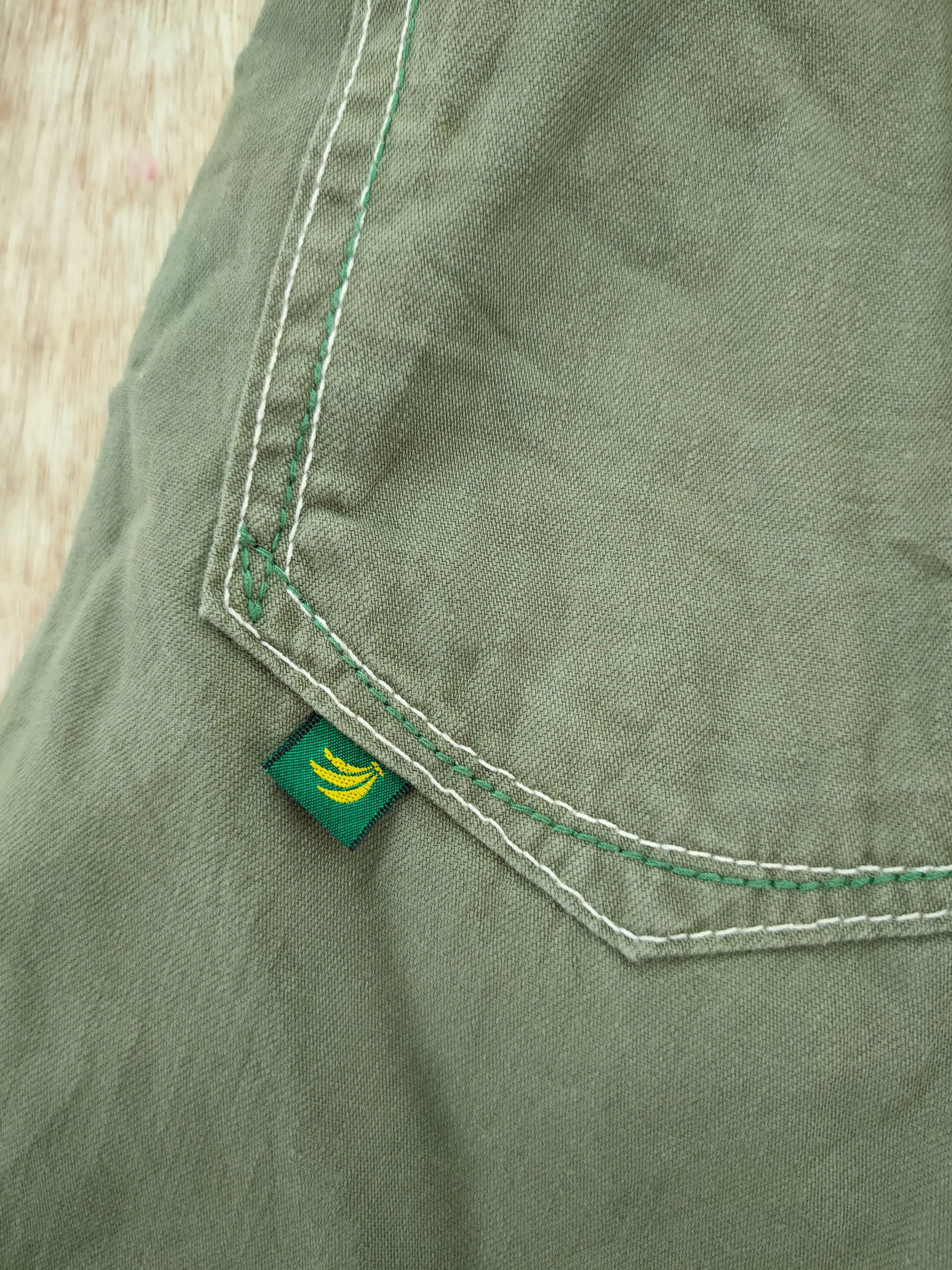Edwin DL Edwin green japan cropped cargo multi pocket pants #817 Size US 35 - 12 Thumbnail