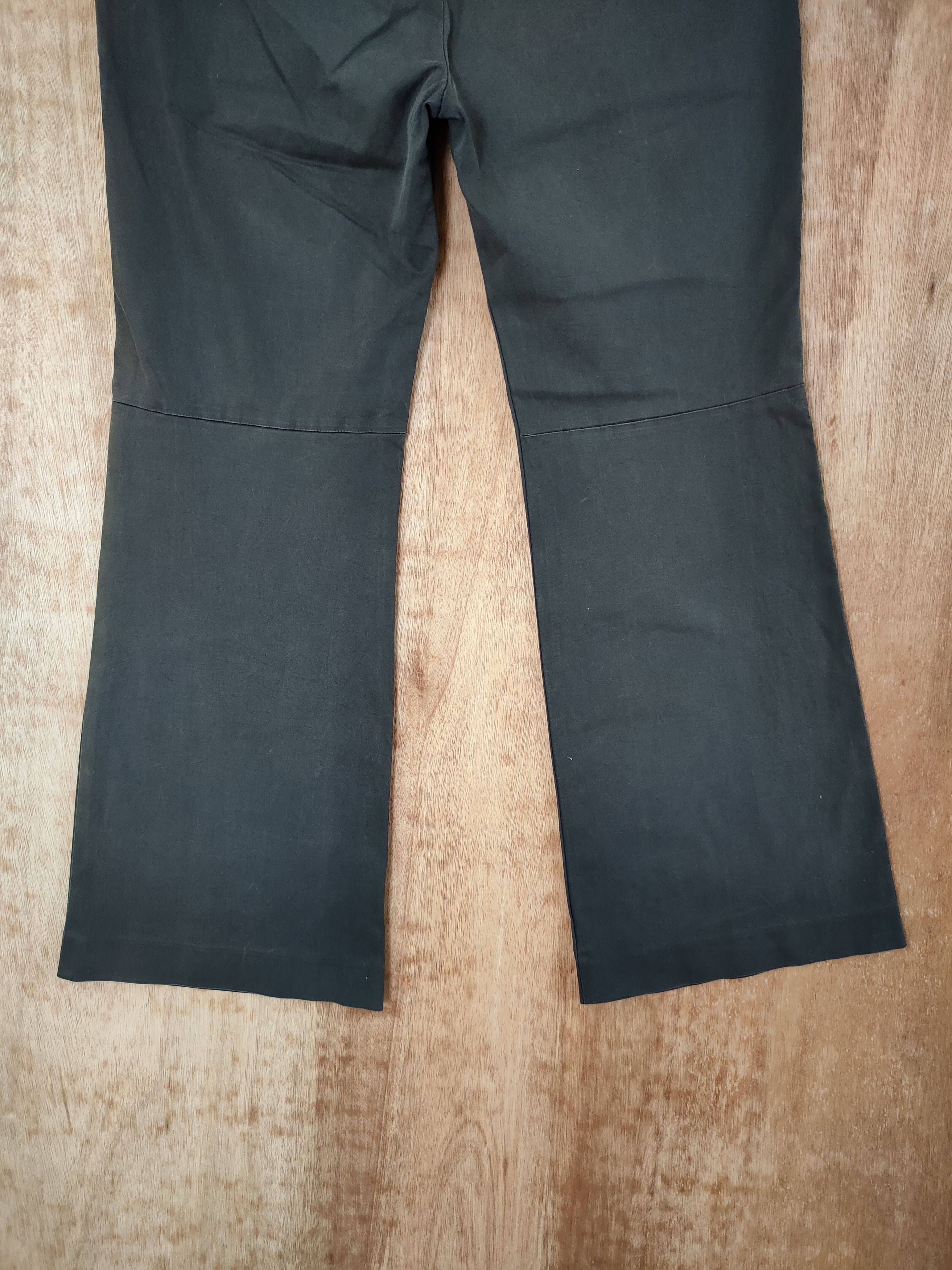 Japanese Brand DL Vingt-Trois black multi pocket cropped pants #46-309 Size 27" / US 4 / IT 40 - 7 Thumbnail