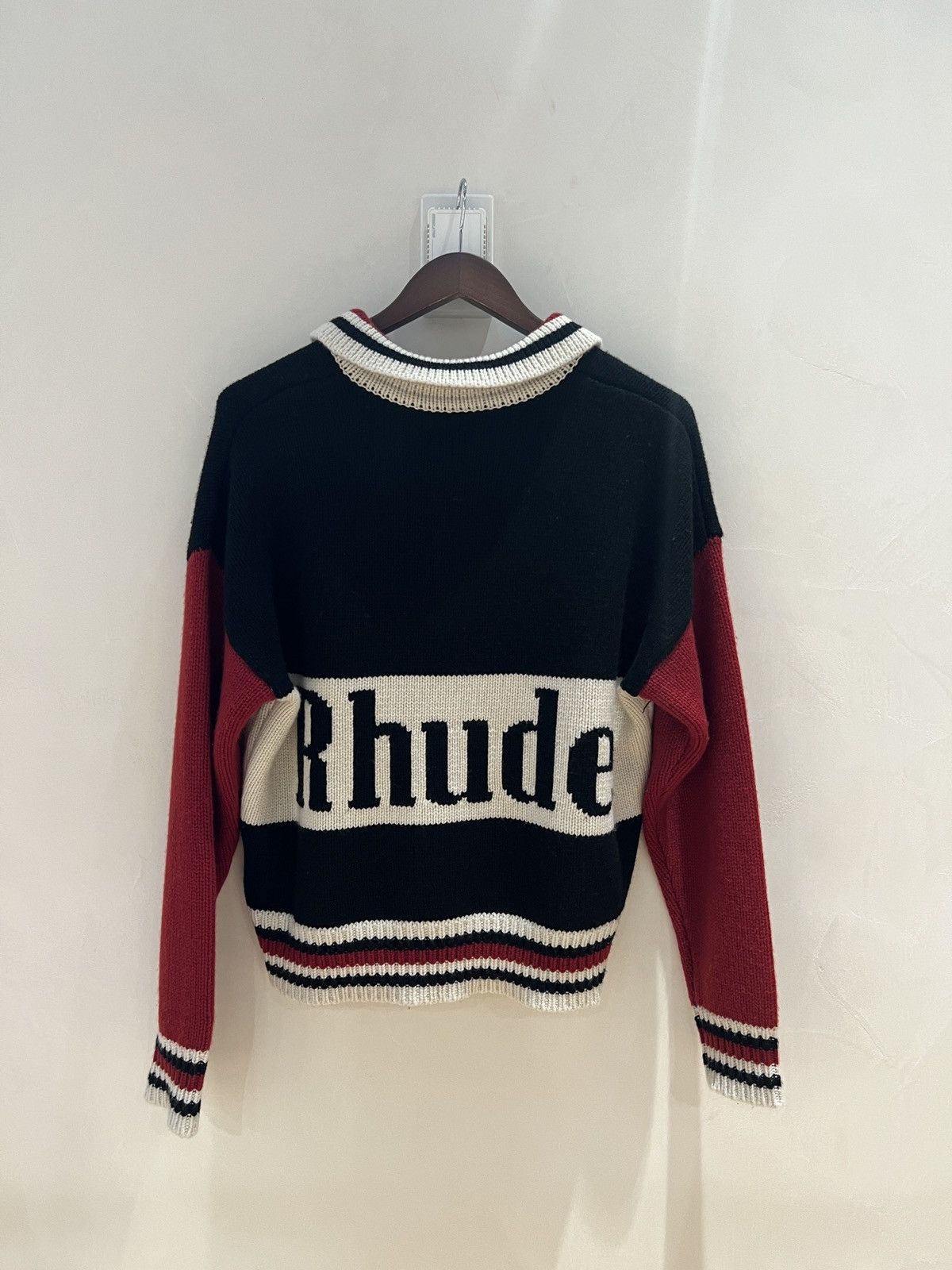 Rhude Rhude rugby knit polo Size US S / EU 44-46 / 1 - 3 Thumbnail