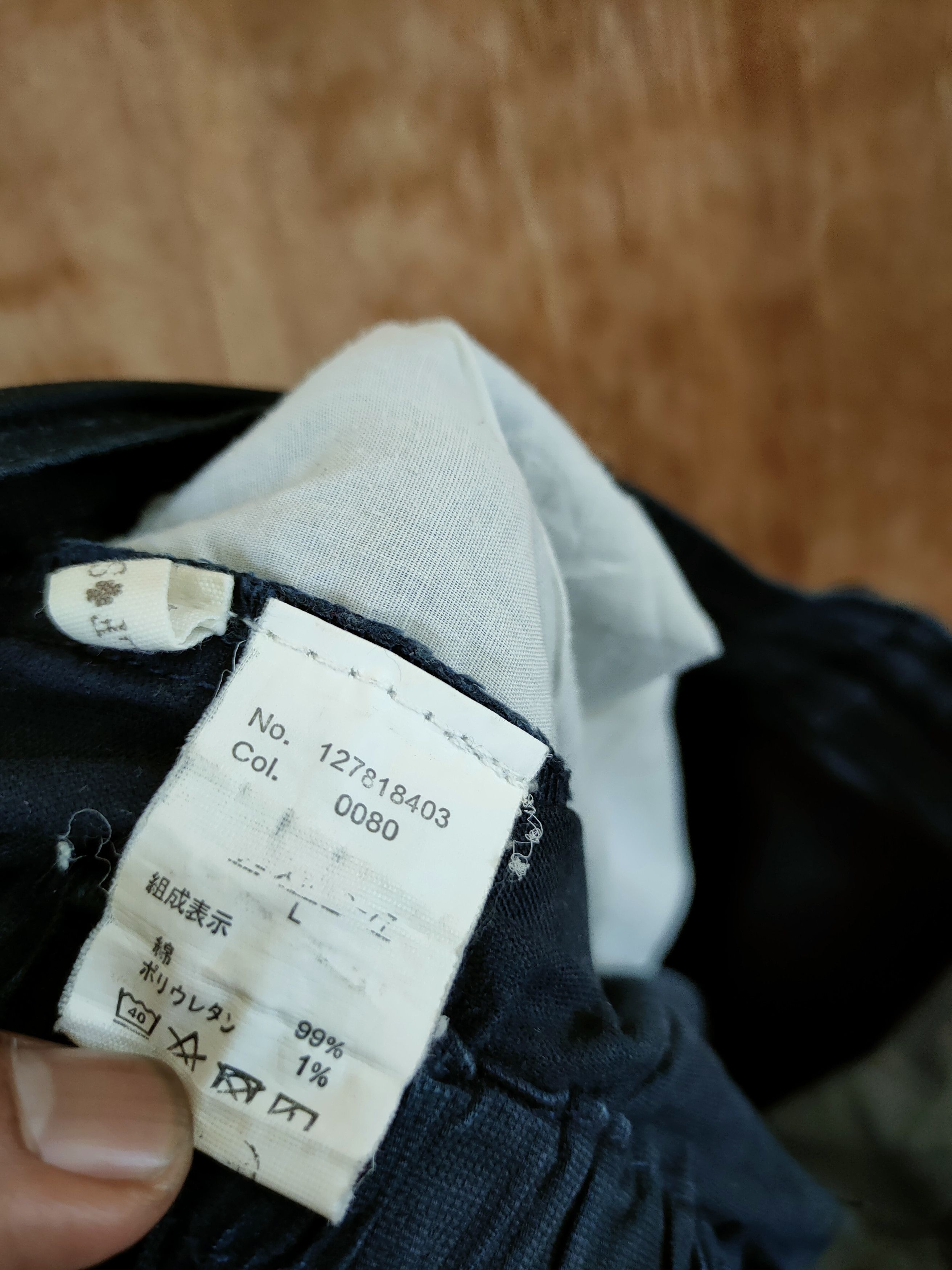 Japanese Brand DLL Self Service black cropped pants #46-315 Size US 30 / EU 46 - 8 Thumbnail