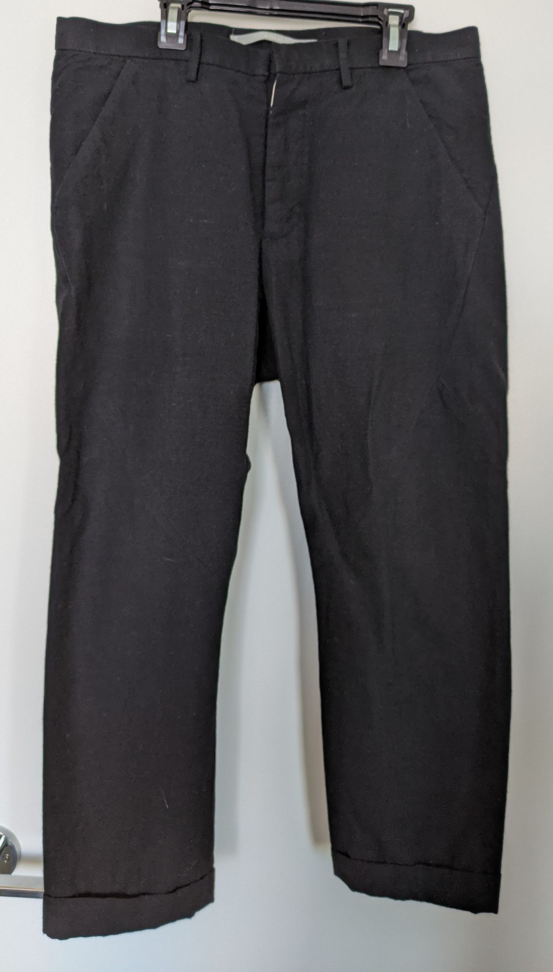 image of Avialae x The Viridi Anne Climber Cropped Pants 2.0 (A-130-04, Size 2 Fits 31-32) in Black, Men's