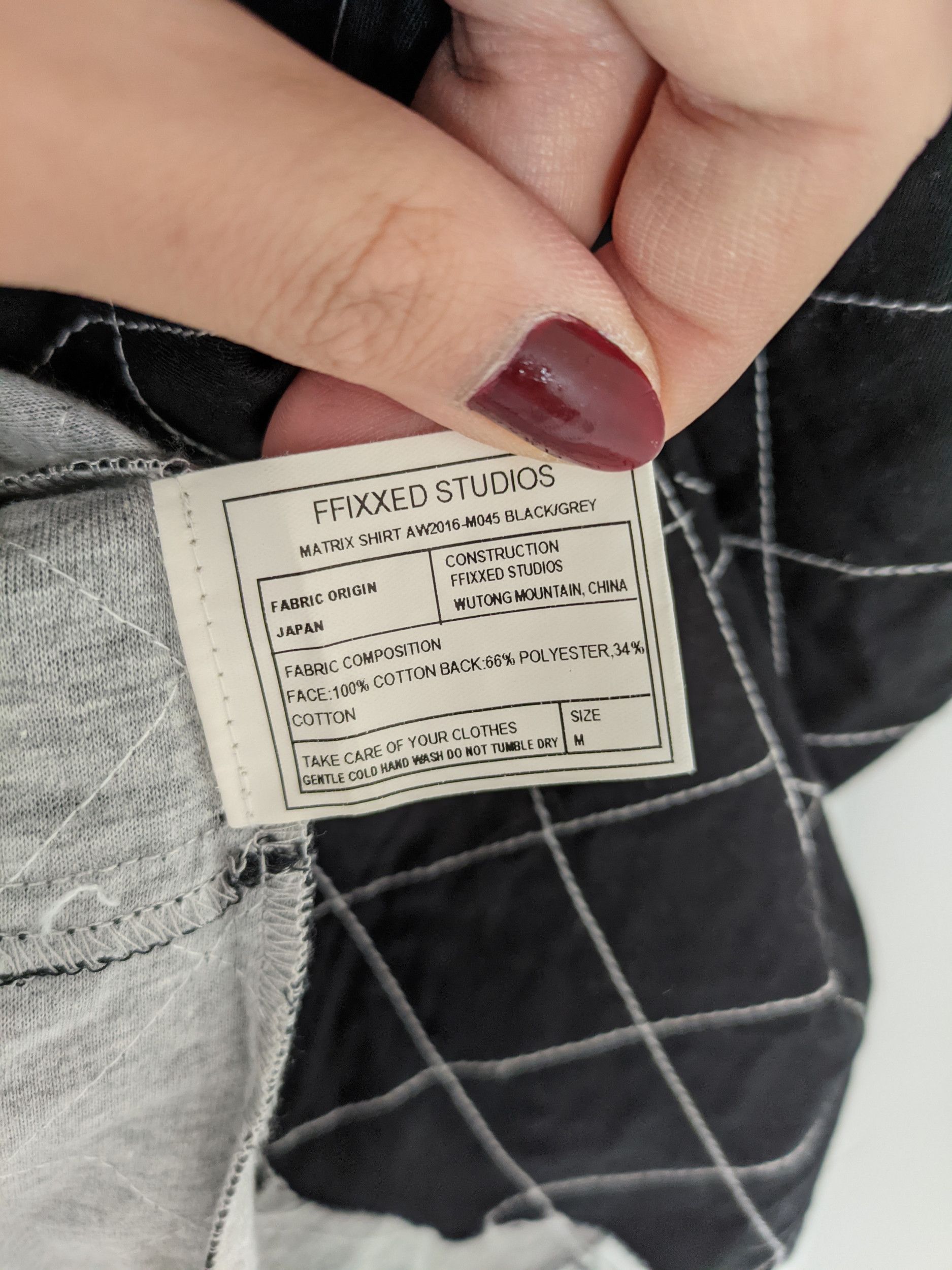 FFIXXED STUDIOS FW16 Matrix Shirt Size US M / EU 48-50 / 2 - 5 Thumbnail