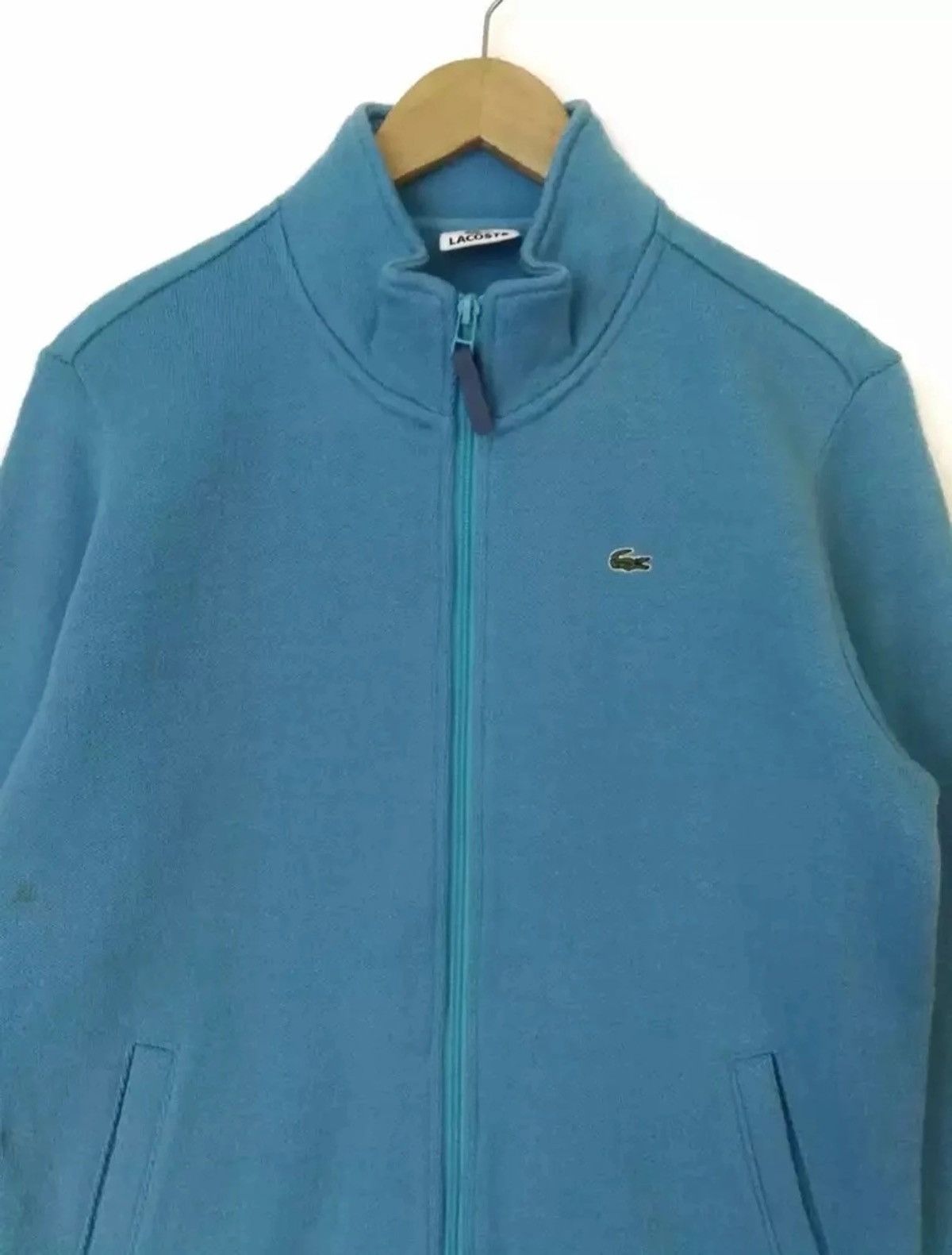 Lacoste × Vintage Lacoste Sweater Full Zipper Nice Design Size US M / EU 48-50 / 2 - 3 Thumbnail