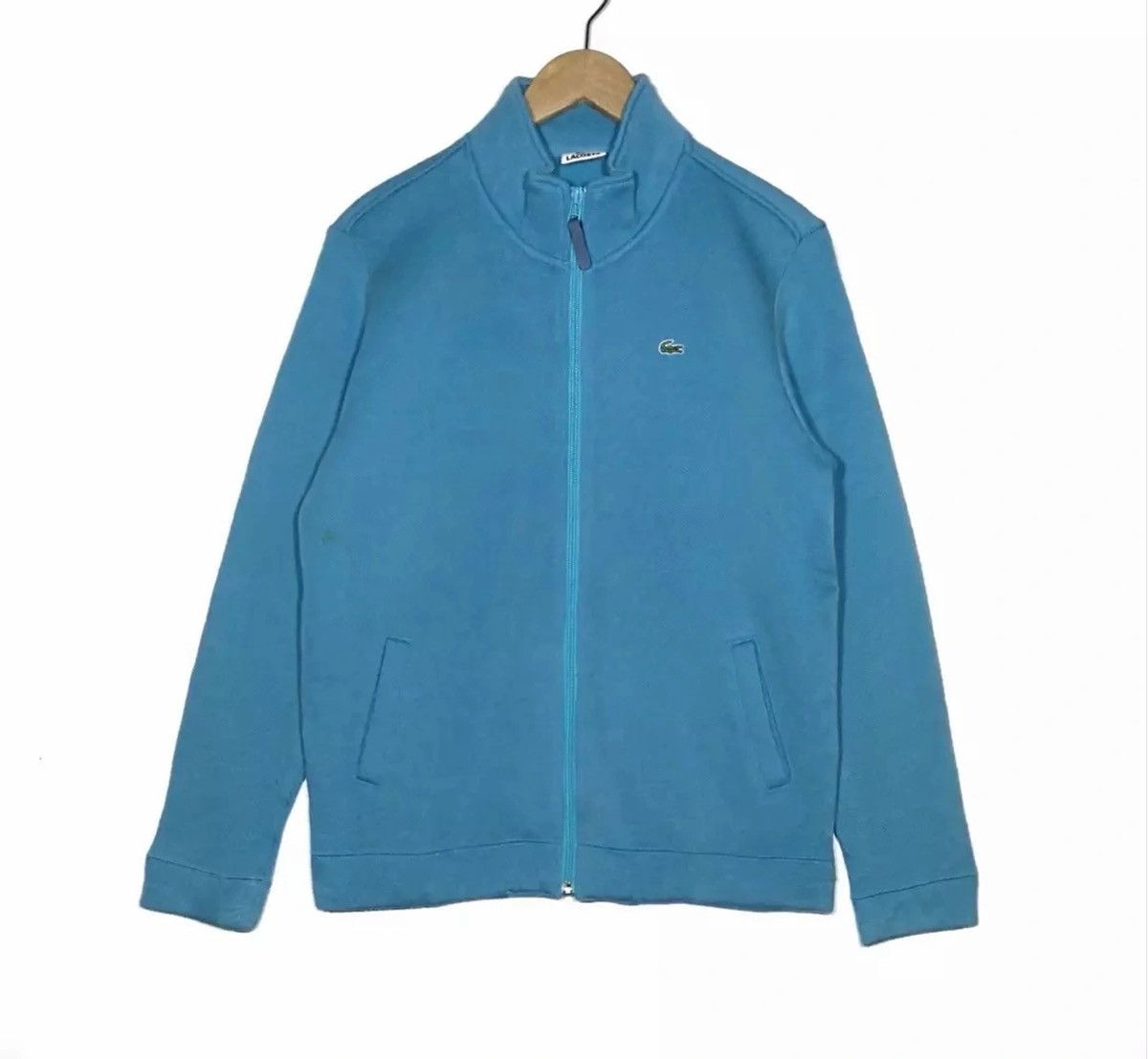 Lacoste × Vintage Lacoste Sweater Full Zipper Nice Design Size US M / EU 48-50 / 2 - 1 Thumbnail
