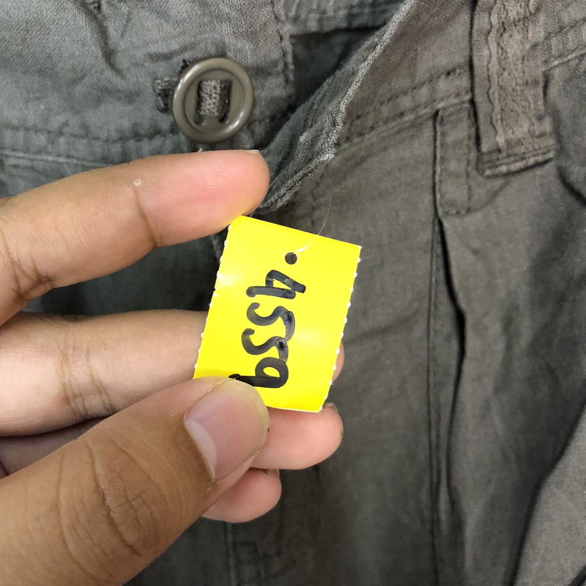 Japanese Brand Japanese Brand Grey multipocket tactical Cropped Pants #4559 Size US 30 / EU 46 - 8 Thumbnail