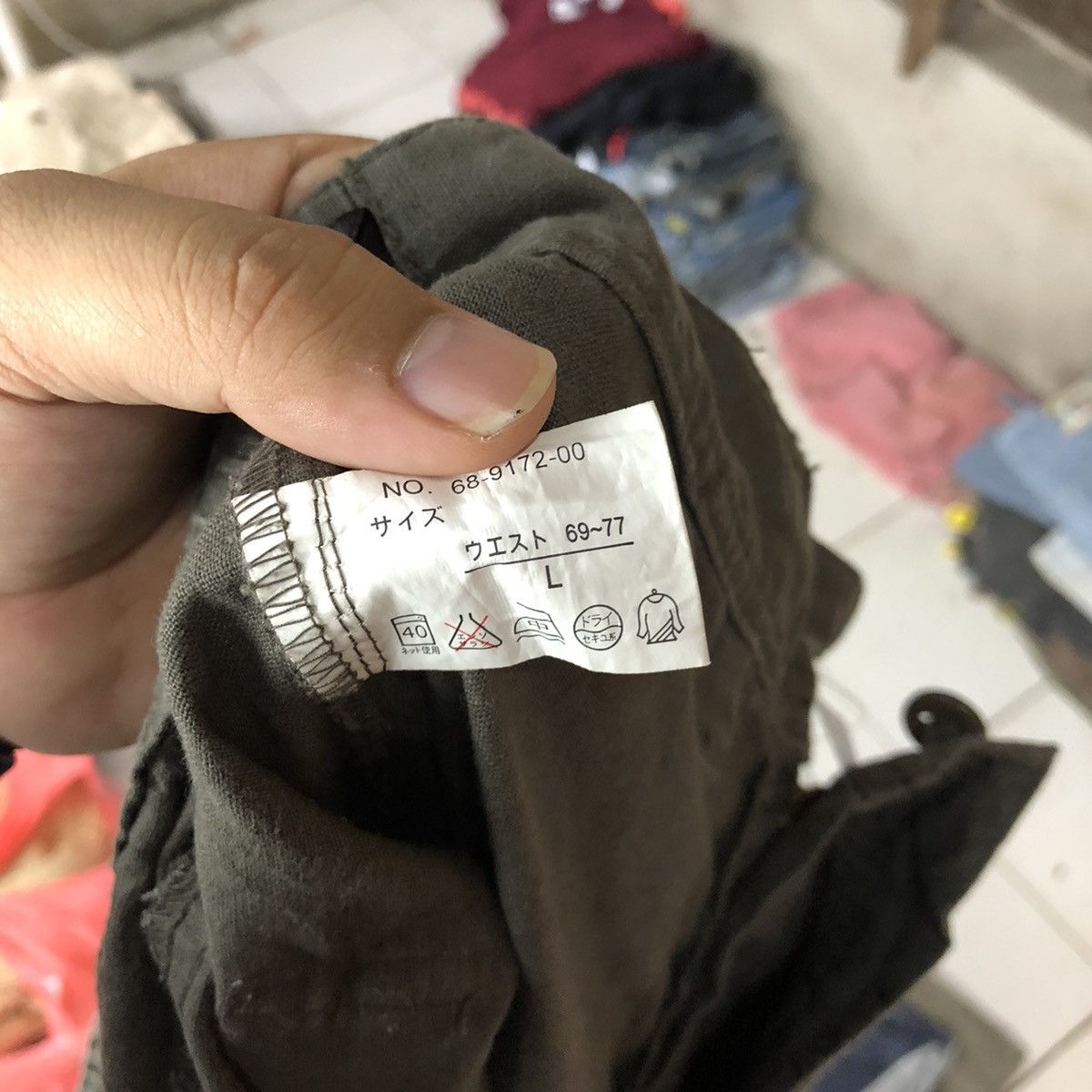 Japanese Brand Japanese Brand Grey multipocket tactical Cropped Pants #4559 Size US 30 / EU 46 - 14 Thumbnail