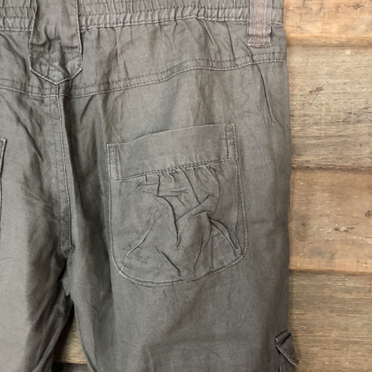 Japanese Brand Japanese Brand Grey multipocket tactical Cropped Pants #4559 Size US 30 / EU 46 - 13 Thumbnail