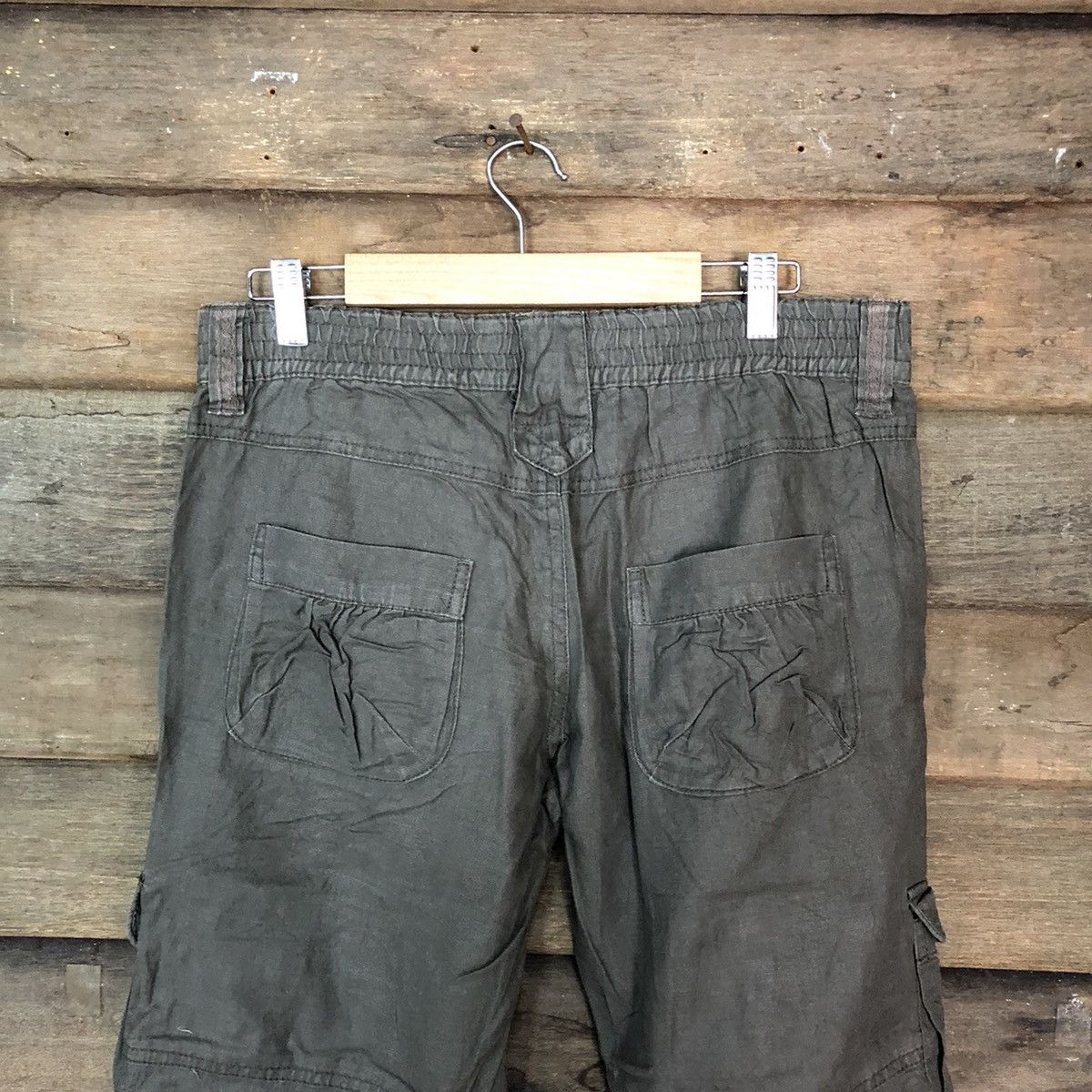 Japanese Brand Japanese Brand Grey multipocket tactical Cropped Pants #4559 Size US 30 / EU 46 - 10 Thumbnail