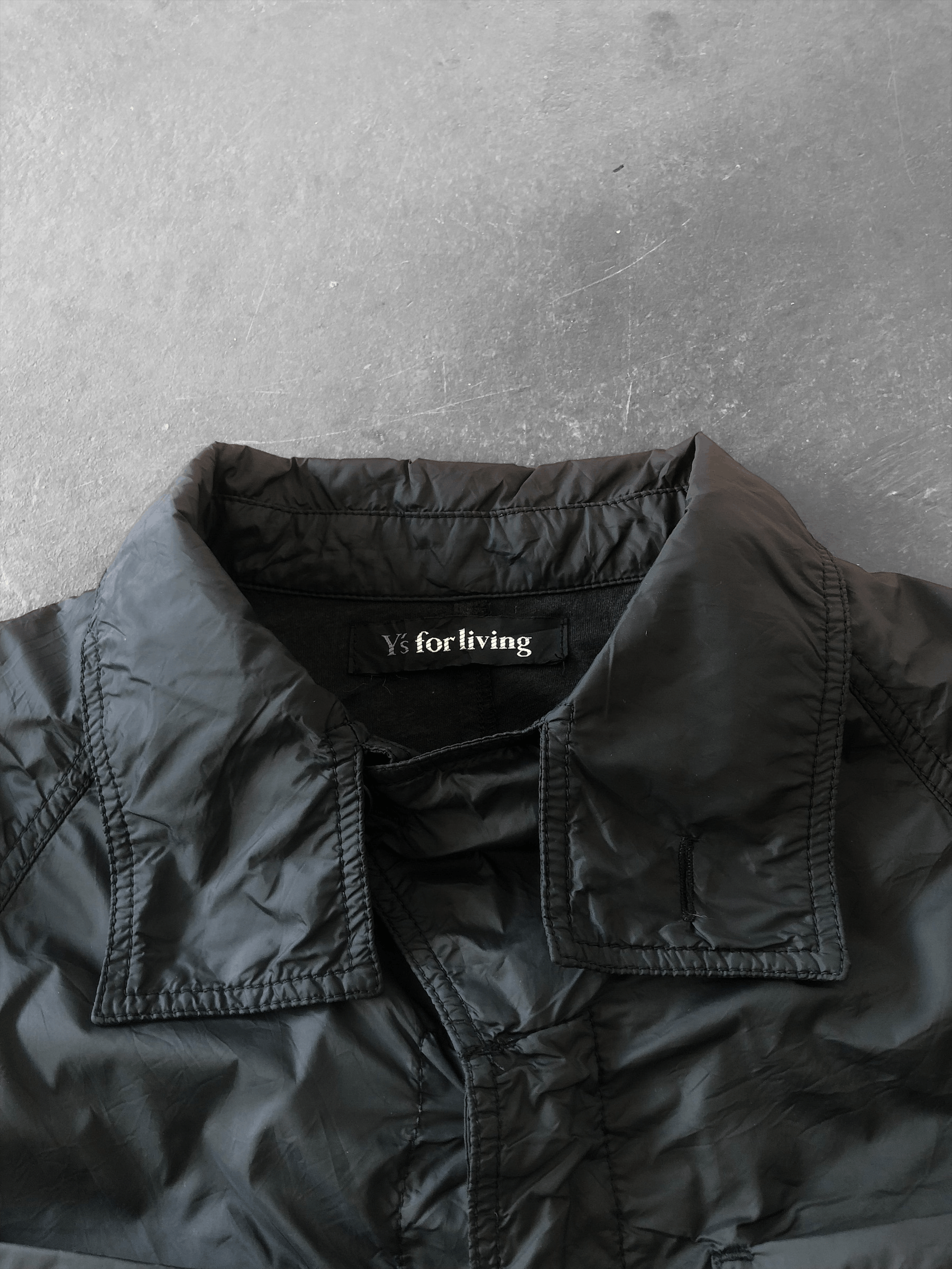 Yohji Yamamoto RARE🔥VTG 90’S LIGHTWEIGHT NYLON 4-POCKETS RUNWAY JACKET Size US S / EU 44-46 / 1 - 4 Thumbnail