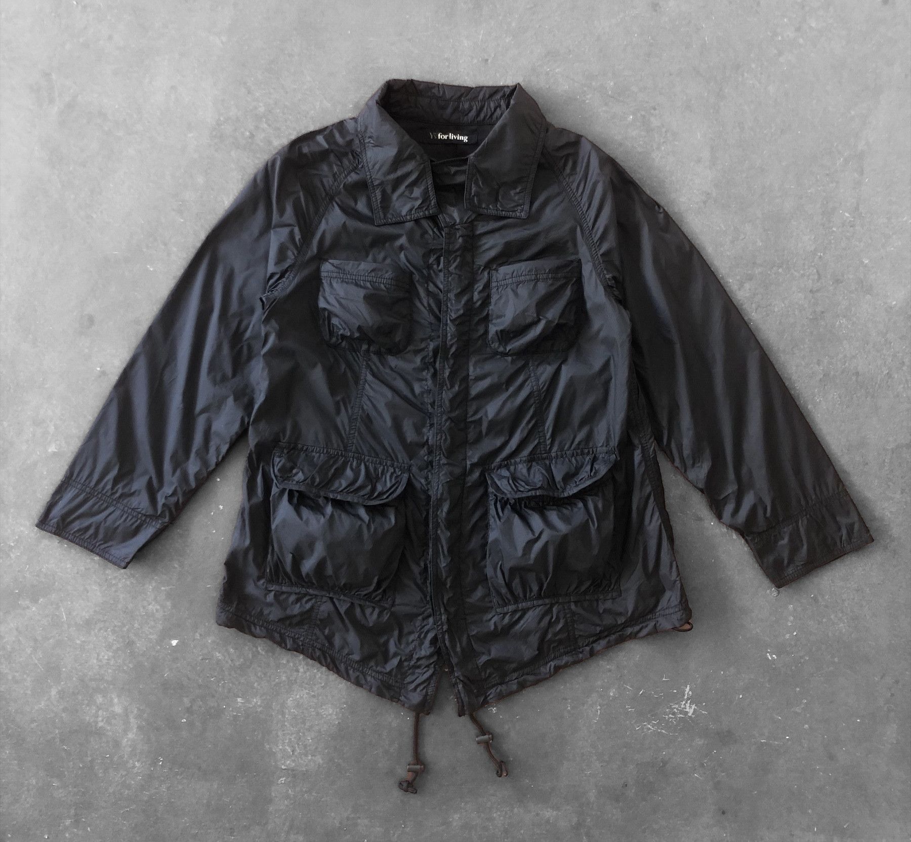 Yohji Yamamoto RARE🔥VTG 90’S LIGHTWEIGHT NYLON 4-POCKETS RUNWAY JACKET Size US S / EU 44-46 / 1 - 1 Thumbnail