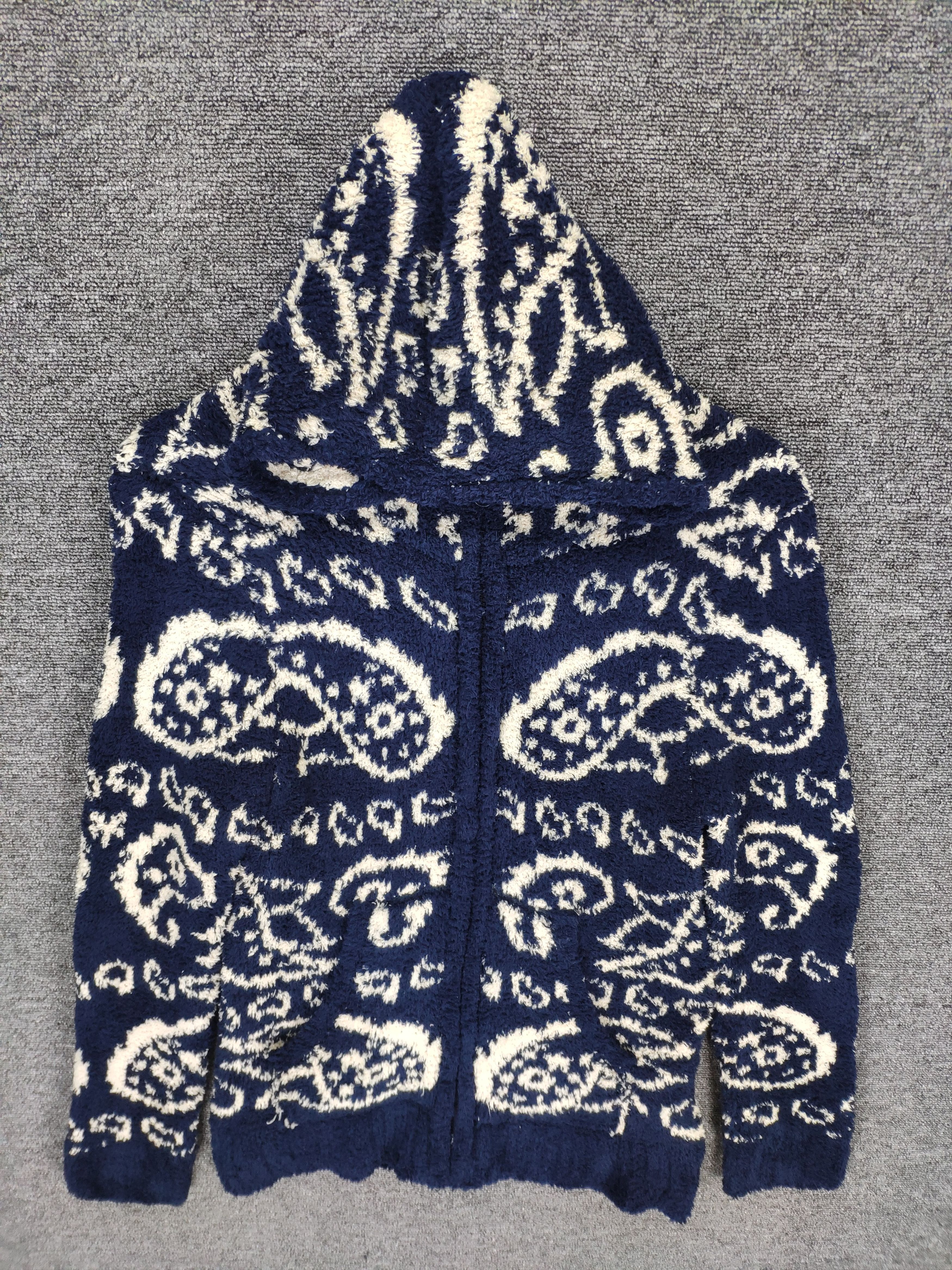 Japanese Brand × Vintage Vintage Fleece Hoodie Paisley Kapital Style Size S / US 4 / IT 40 - 4 Thumbnail