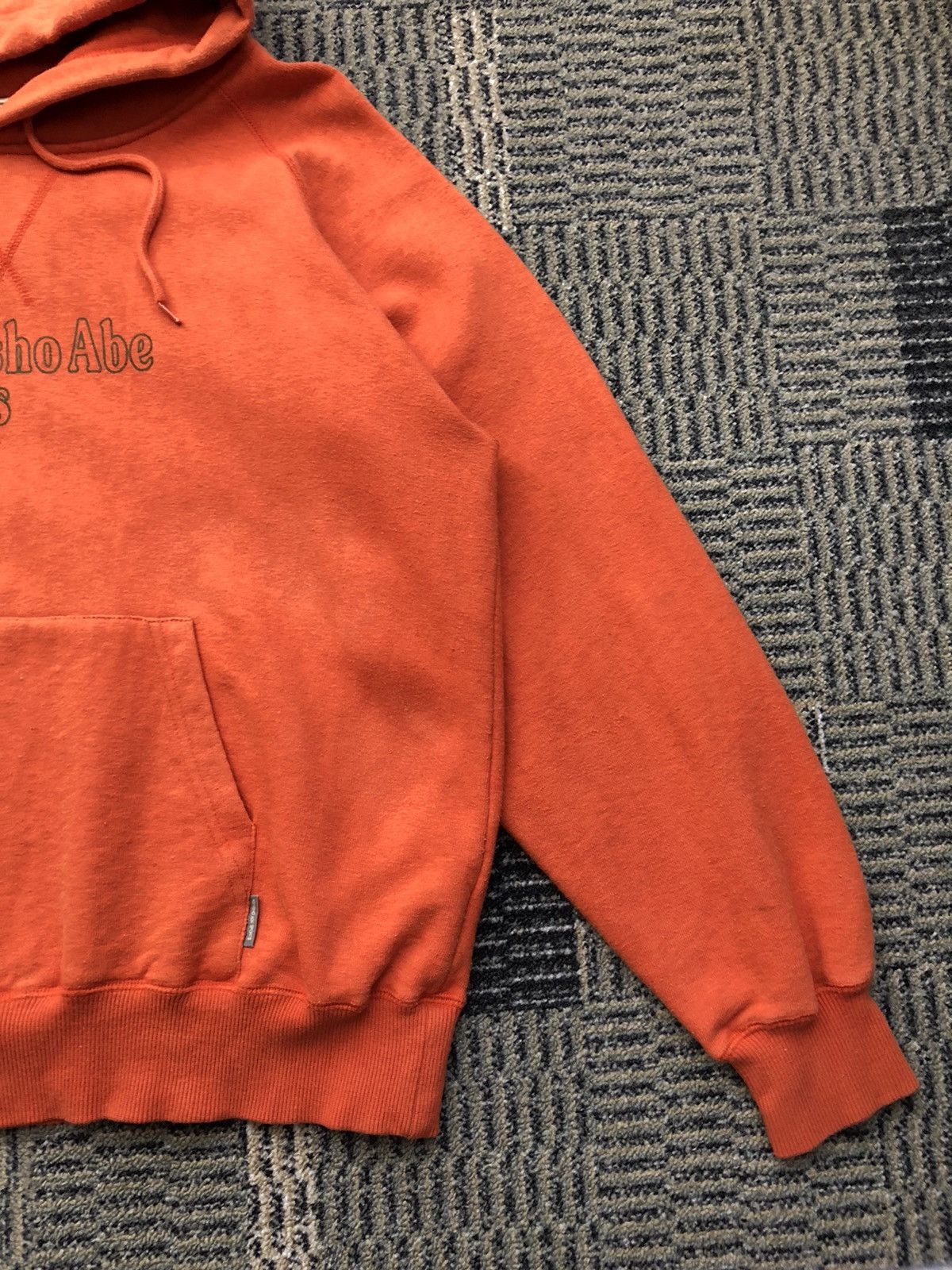 Kensho Abe Vintage Kensho Abe Sports Snow Boarders Orange Hoodie Size US M / EU 48-50 / 2 - 5 Thumbnail