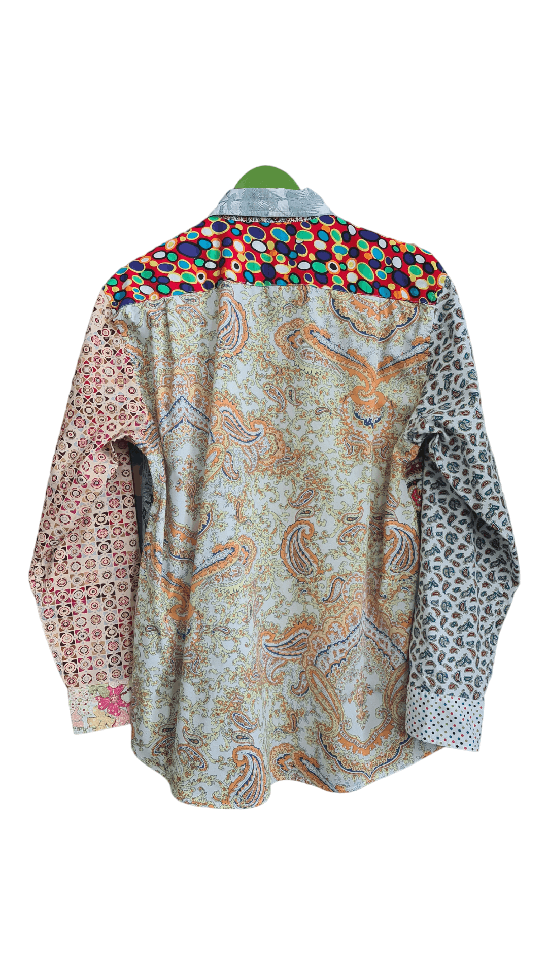 Japanese Brand Foul Fashion Japanese Brand Patchwork Shirt Size US L / EU 52-54 / 3 - 2 Thumbnail