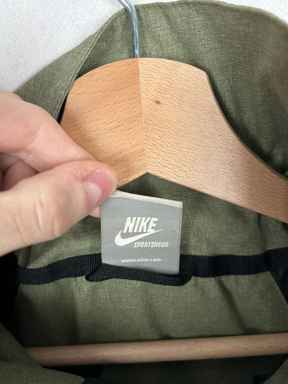 Nike Vintage Nike Y2K Gorpcore Khaki Jacket Retro 90s Size US L / EU 52-54 / 3 - 10 Thumbnail