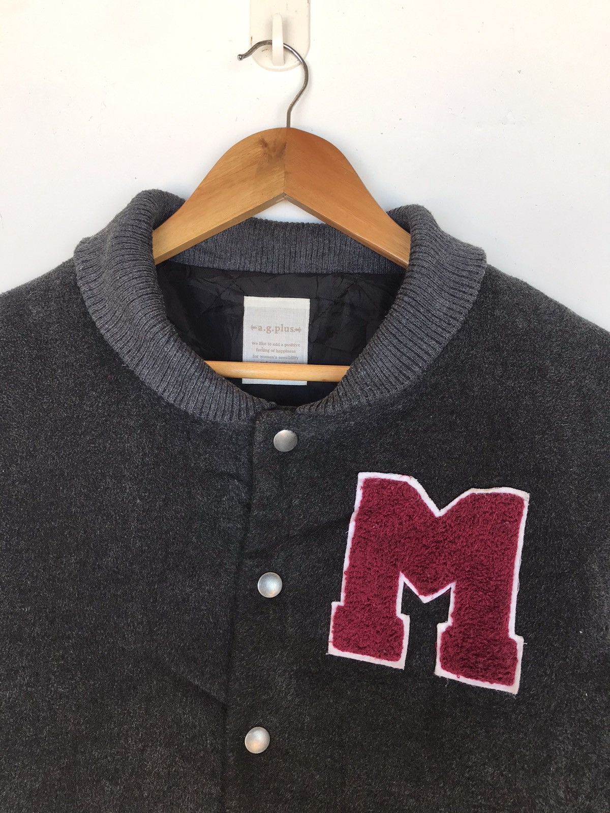Vintage Colleague Vintage Varsity Jacket Wool Cotton Size US S / EU 44-46 / 1 - 3 Thumbnail