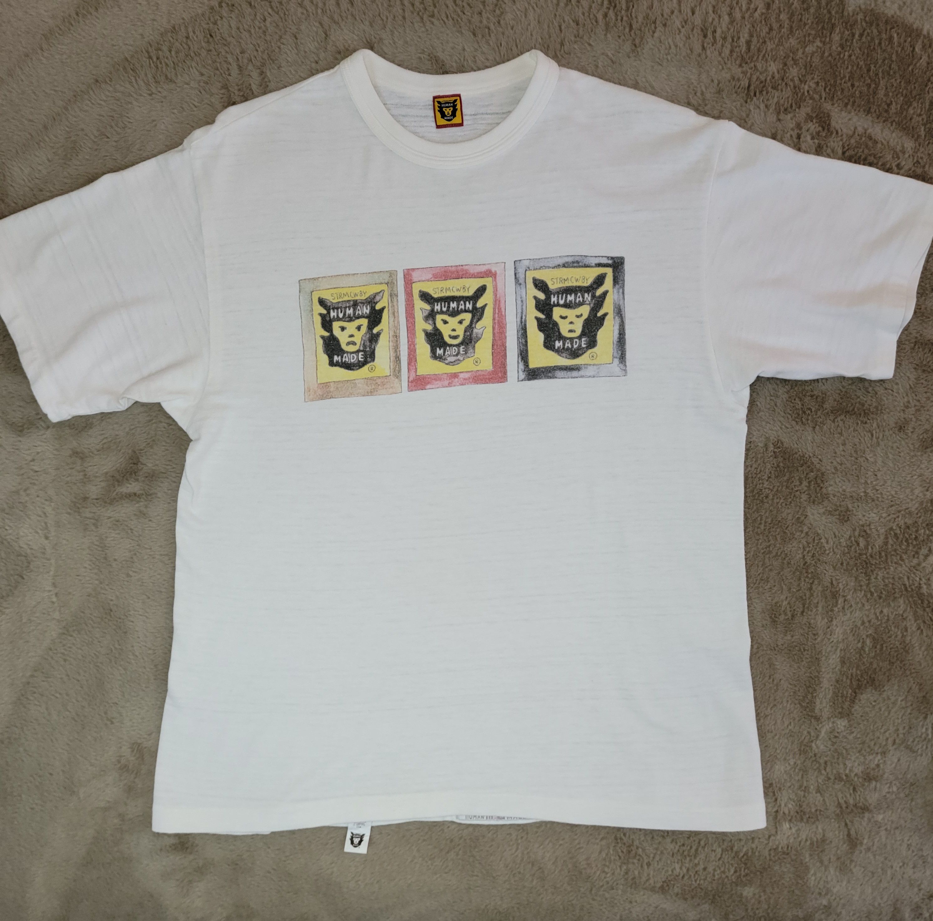 Human Made Human Made Tri Logo Tee **ULTRA RARE** Size US XL / EU 56 / 4 - 14 Thumbnail