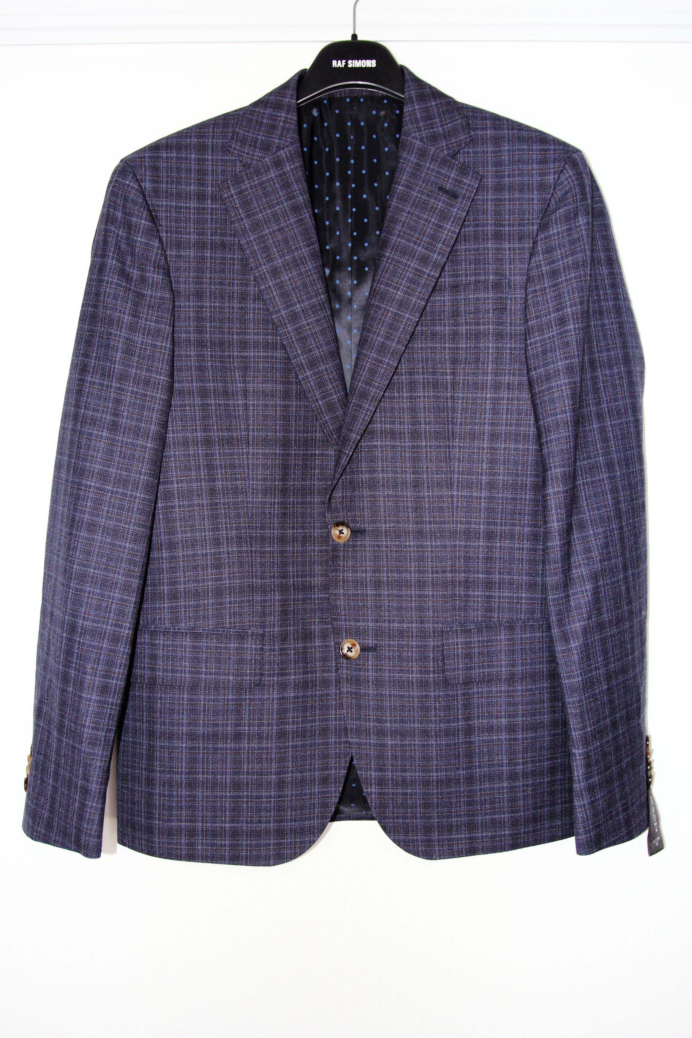 SAND BNWT AW20 SAND COPENHAGEN STAR NAPOLI CHECK JACKET 50 Size US M / EU 48-50 / 2 - 2 Thumbnail