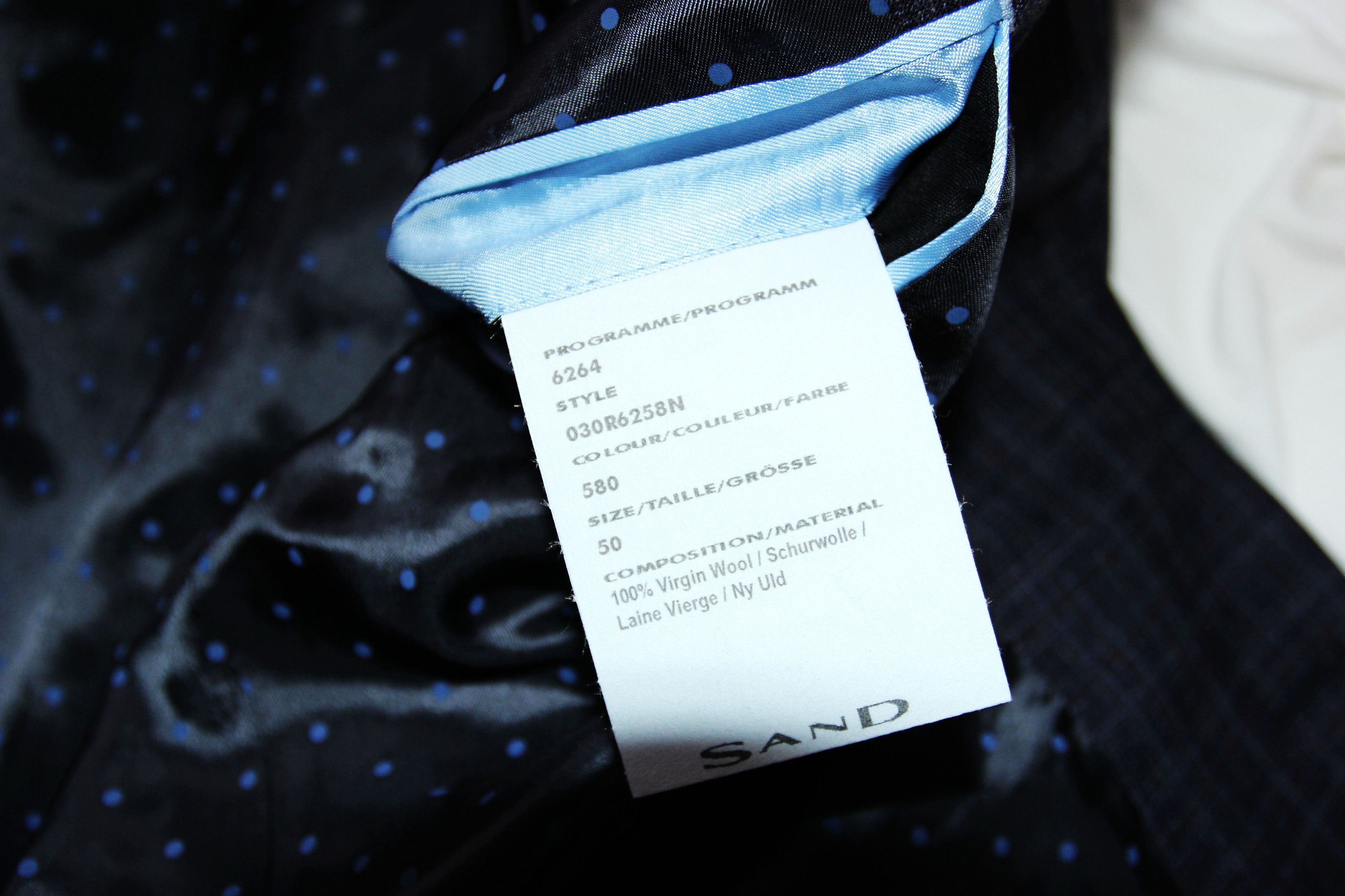 SAND BNWT AW20 SAND COPENHAGEN STAR NAPOLI CHECK JACKET 50 Size US M / EU 48-50 / 2 - 14 Thumbnail