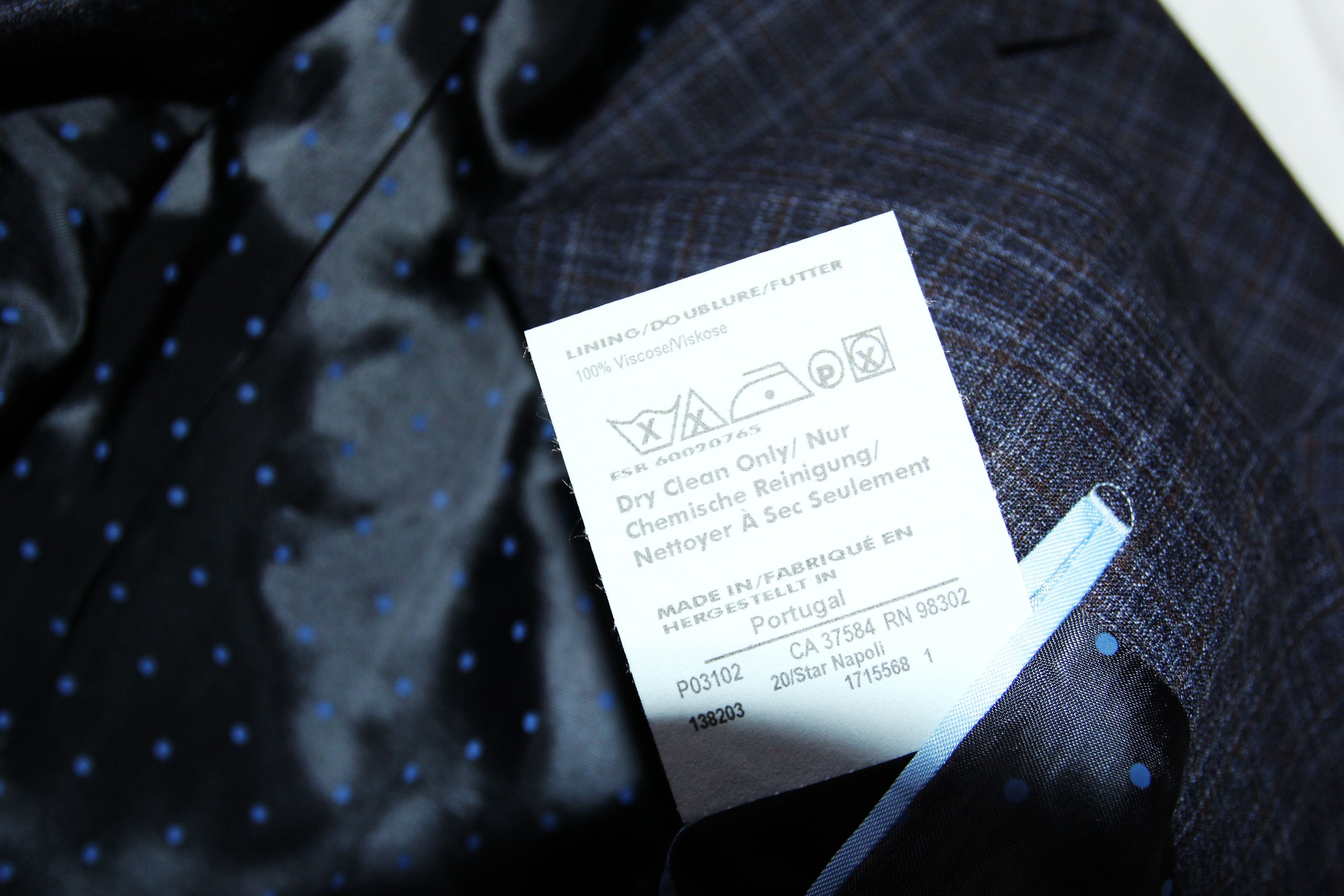 SAND BNWT AW20 SAND COPENHAGEN STAR NAPOLI CHECK JACKET 50 Size US M / EU 48-50 / 2 - 15 Thumbnail