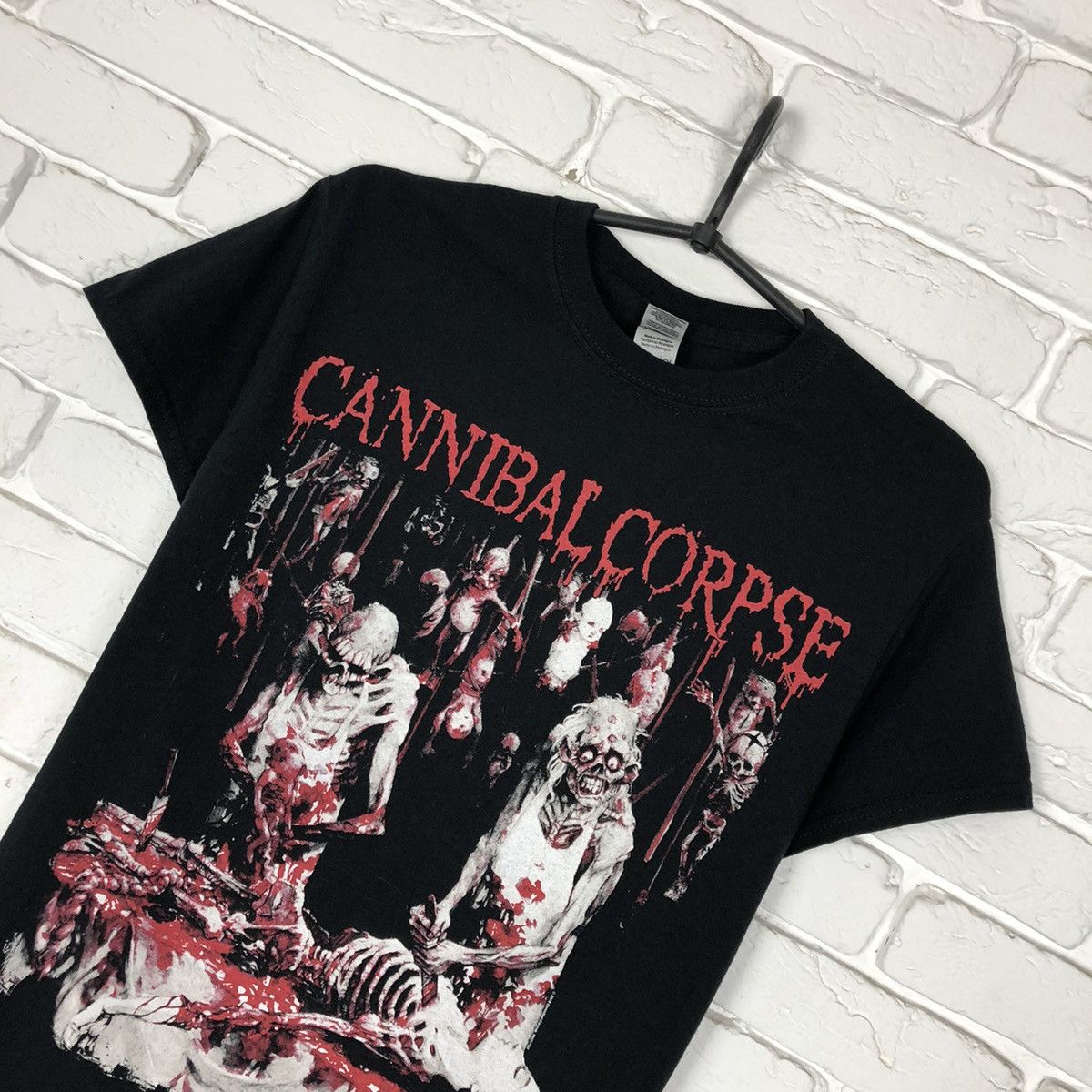 Band Tees × Vintage Cannibal Corpse tee t shirt Size US XS / EU 42 / 0 - 2 Thumbnail