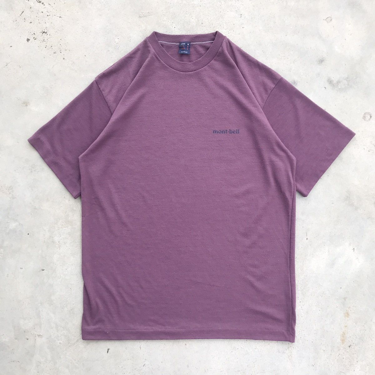 Vintage Mont Bell Japan Basic T-Shirt | Grailed