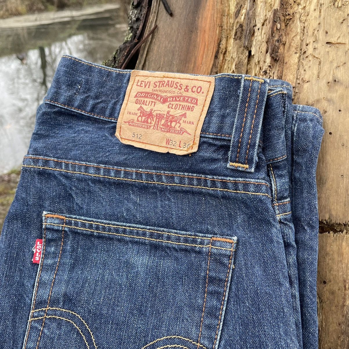 Levi's × Vintage Vintage Levi’s 512 Jeans W32xL36 Cowboy Pants 90s Streetwea Size US 32 / EU 48 - 2 Thumbnail