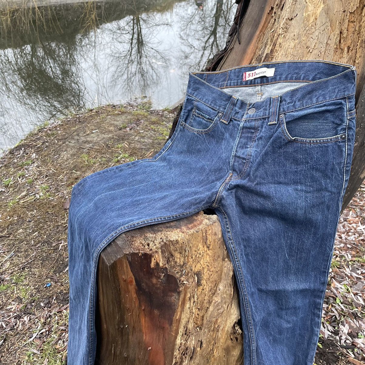 Levi's × Vintage Vintage Levi’s 512 Jeans W32xL36 Cowboy Pants 90s Streetwea Size US 32 / EU 48 - 4 Thumbnail