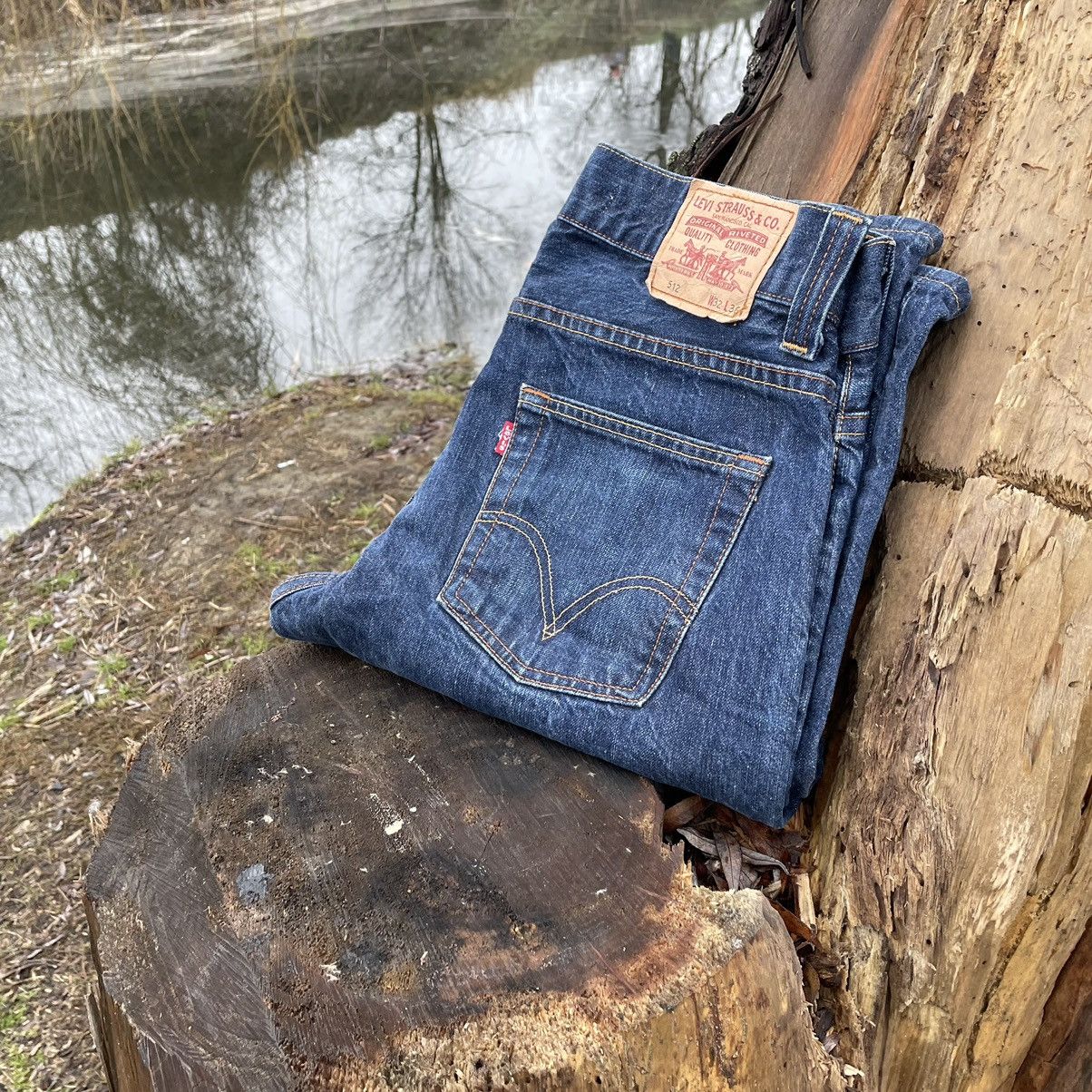 Levi's × Vintage Vintage Levi’s 512 Jeans W32xL36 Cowboy Pants 90s Streetwea Size US 32 / EU 48 - 1 Thumbnail