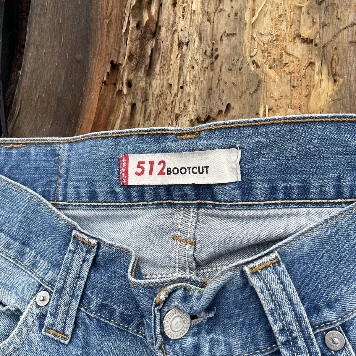 Levi's × Vintage Vintage Levi’s 512 Blue Jeans W32xL36 Pants 90s Streetwear Size US 32 / EU 48 - 5 Thumbnail