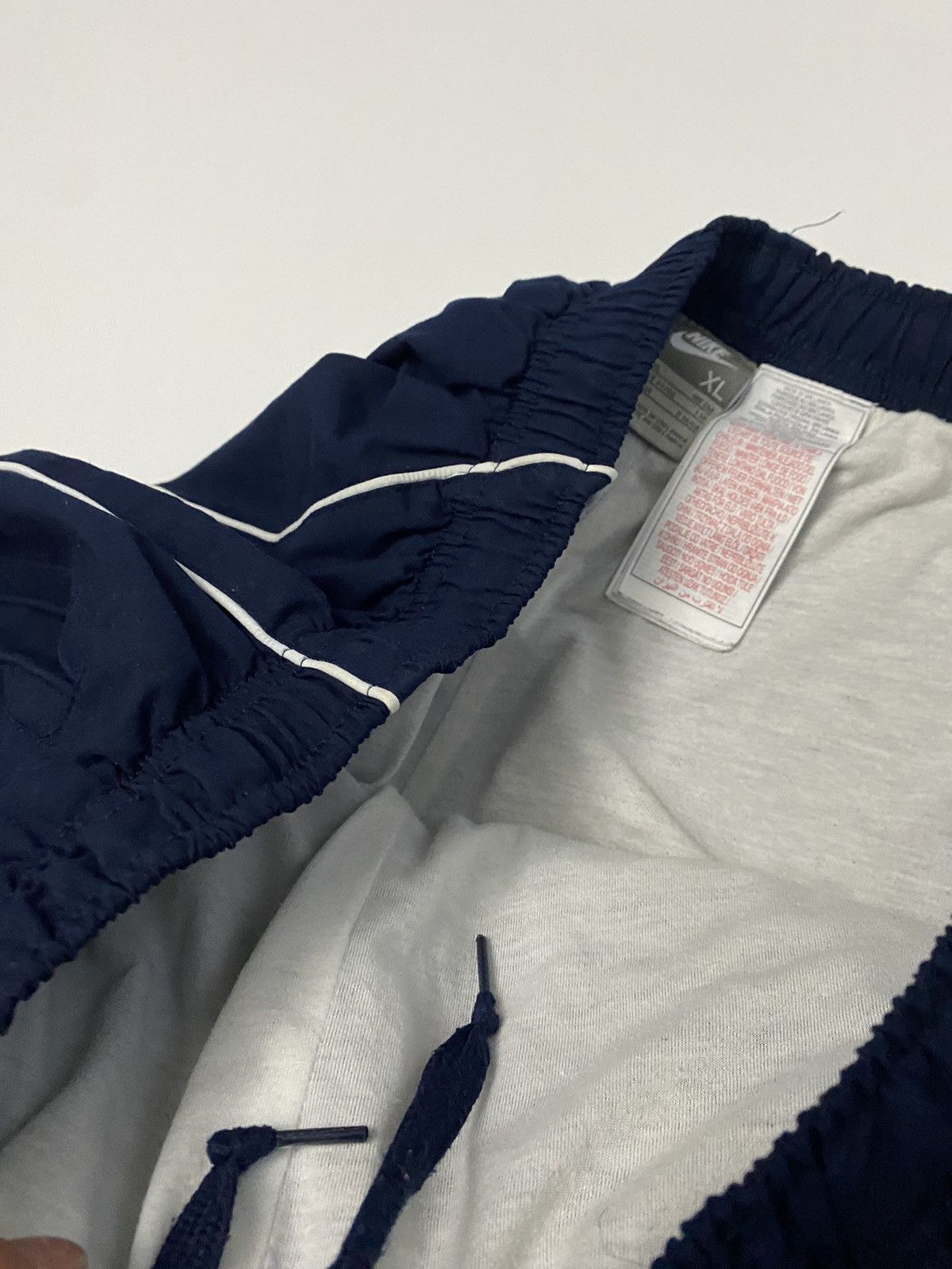 Nike Vintage y2k nike track pants navy blue size XL Size US 32 / EU 48 - 7 Thumbnail